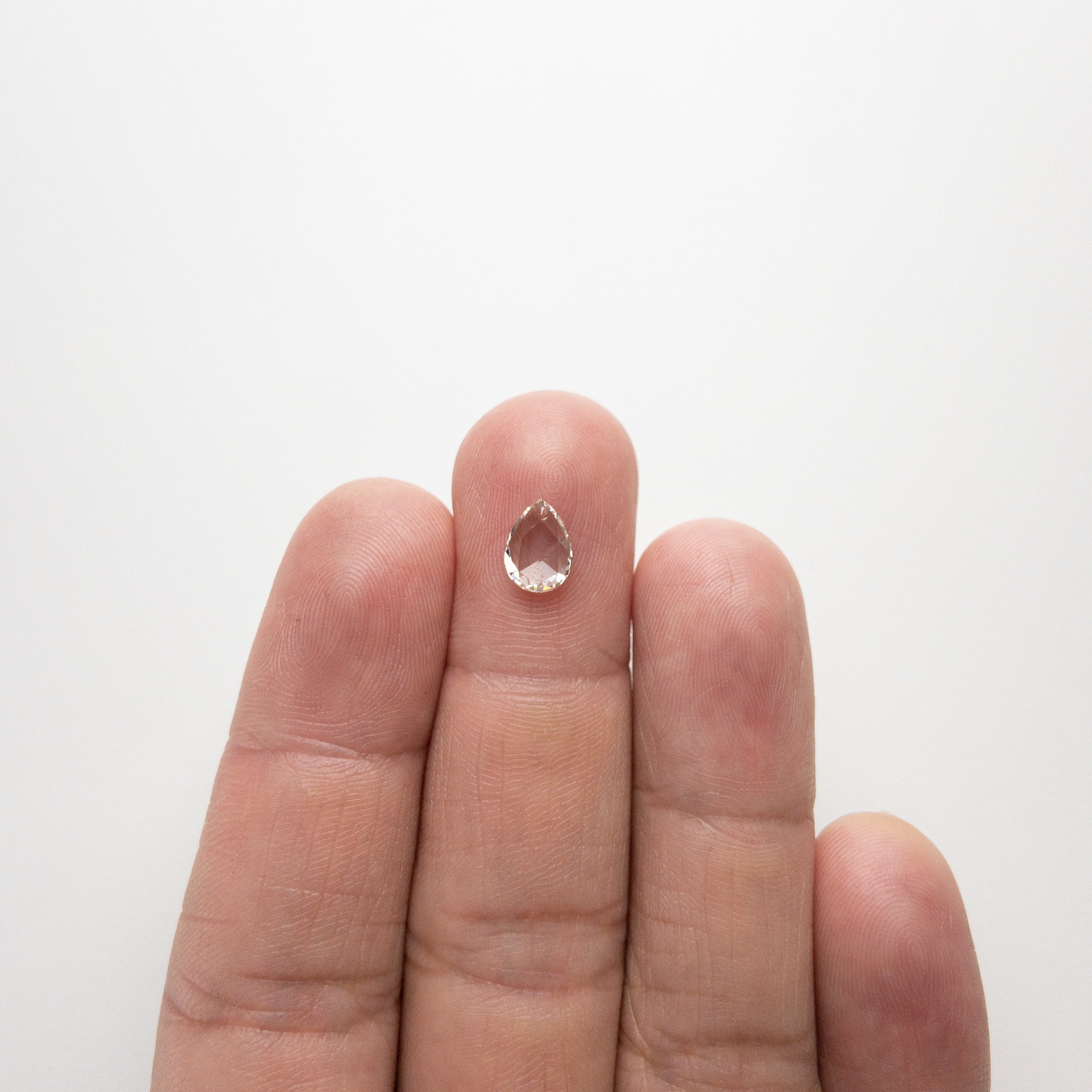 1.01ct 8.19x5.94x2.10mm VS2 I-J Pear Rosecut 18235-08