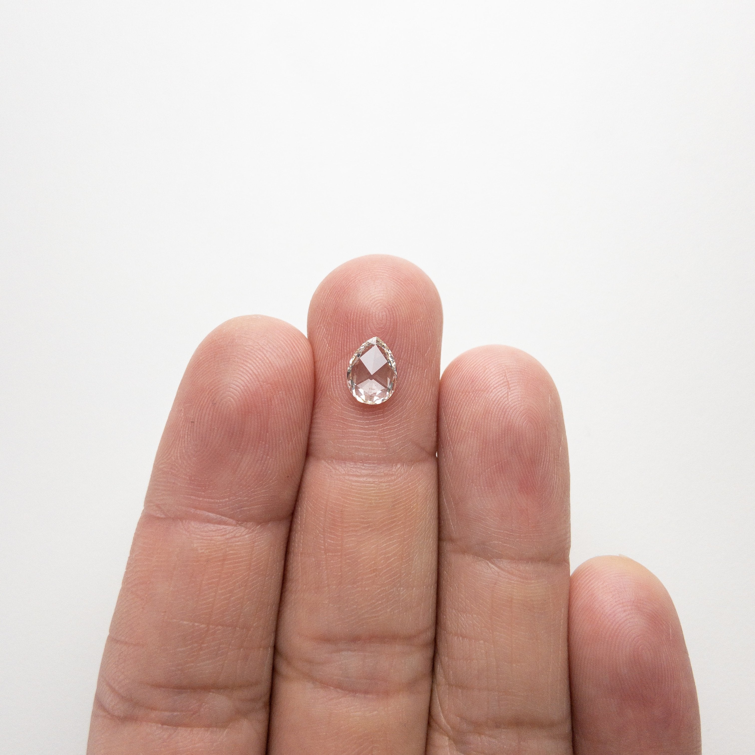 0.95ct 8.11x6.01x2.27mm VS1 I-J Pear Rosecut 18235-09 HOLD 10/8/20