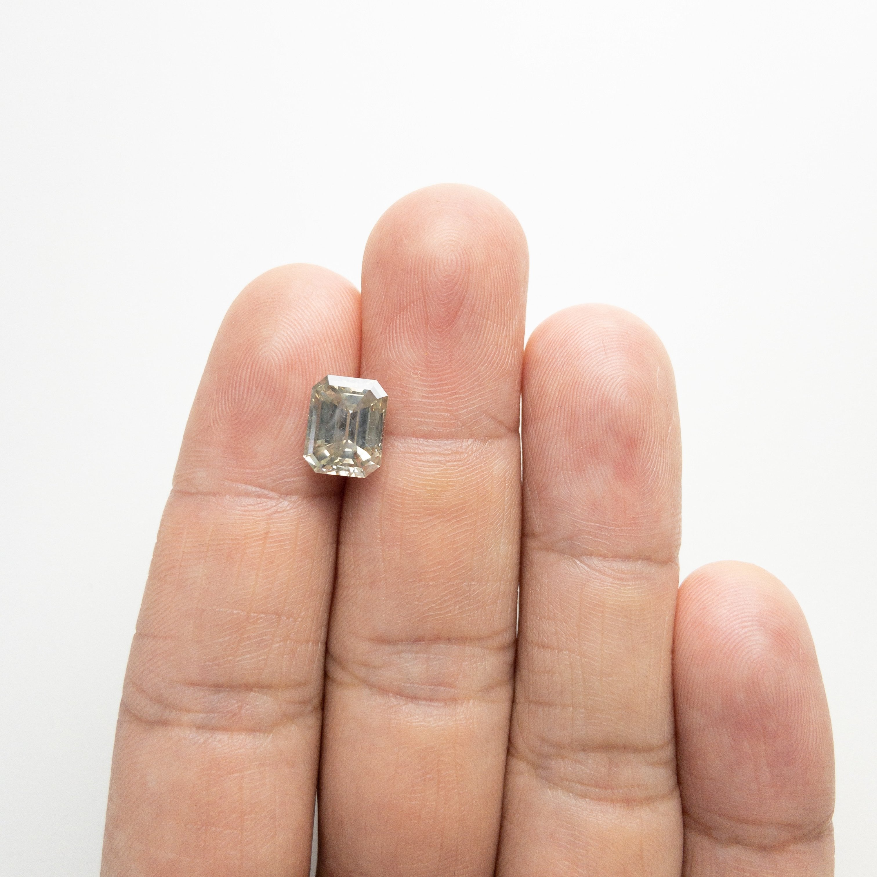 3.54ct 9.62x7.60x5.04mm SI2/I1 Emerald Step Cut 18249-01 HOLD D1743 1/12/20