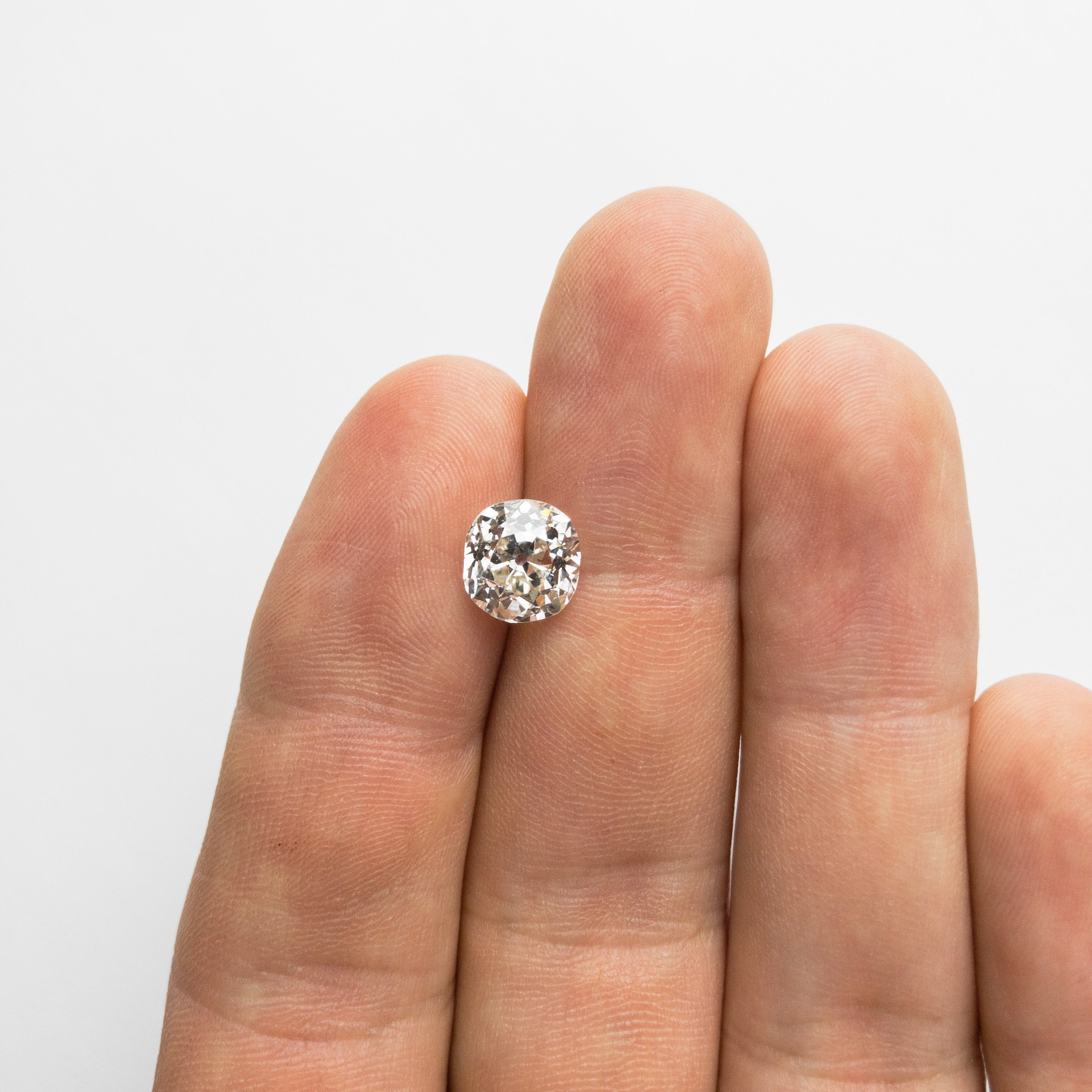 3.01ct 8.73x8.16x6.00mm SI3-I1 J Antique Old Mine Cut 18271-01