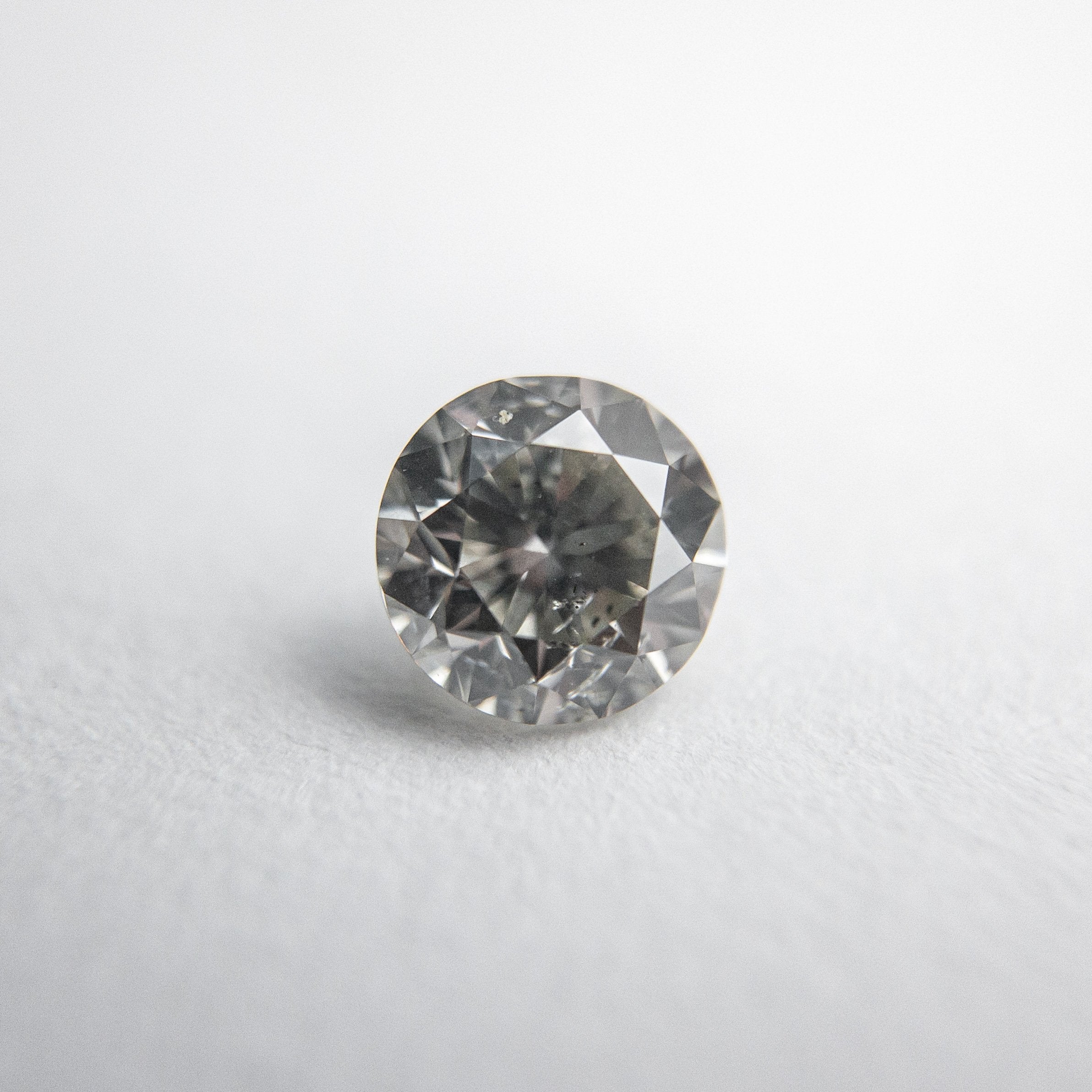 0.46ct 4.81x4.74x3.09mm Fancy Grey Round Brilliant 18273-07 HOLD D1766 1.20.21