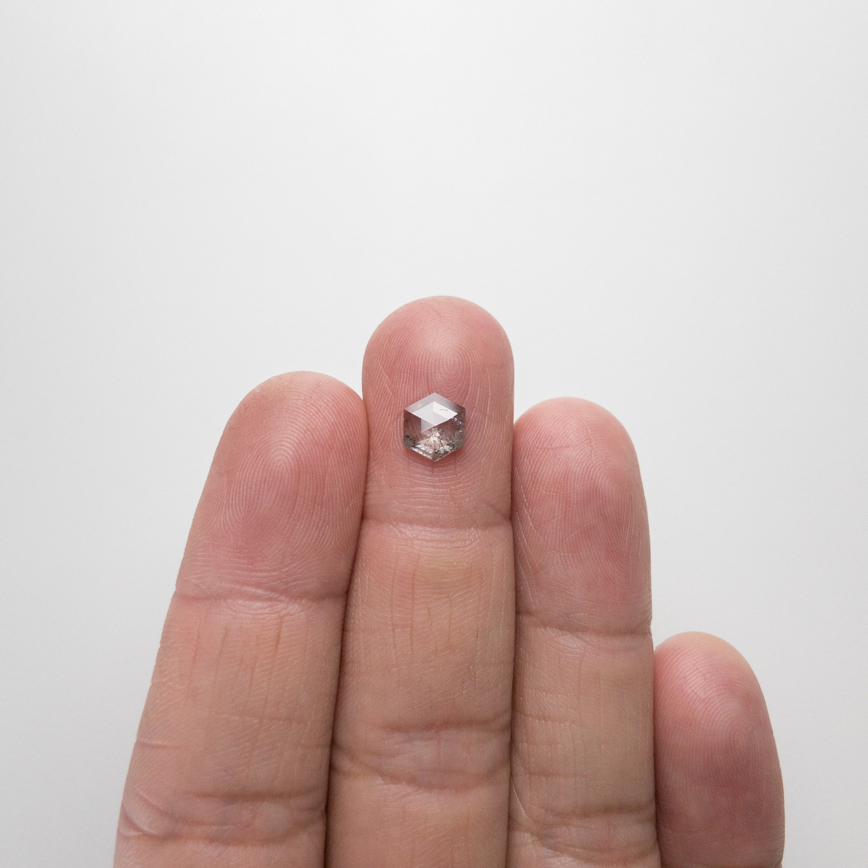 0.96ct 7.69x6.48x2.24mm Hexagon Rosecut 18286-02