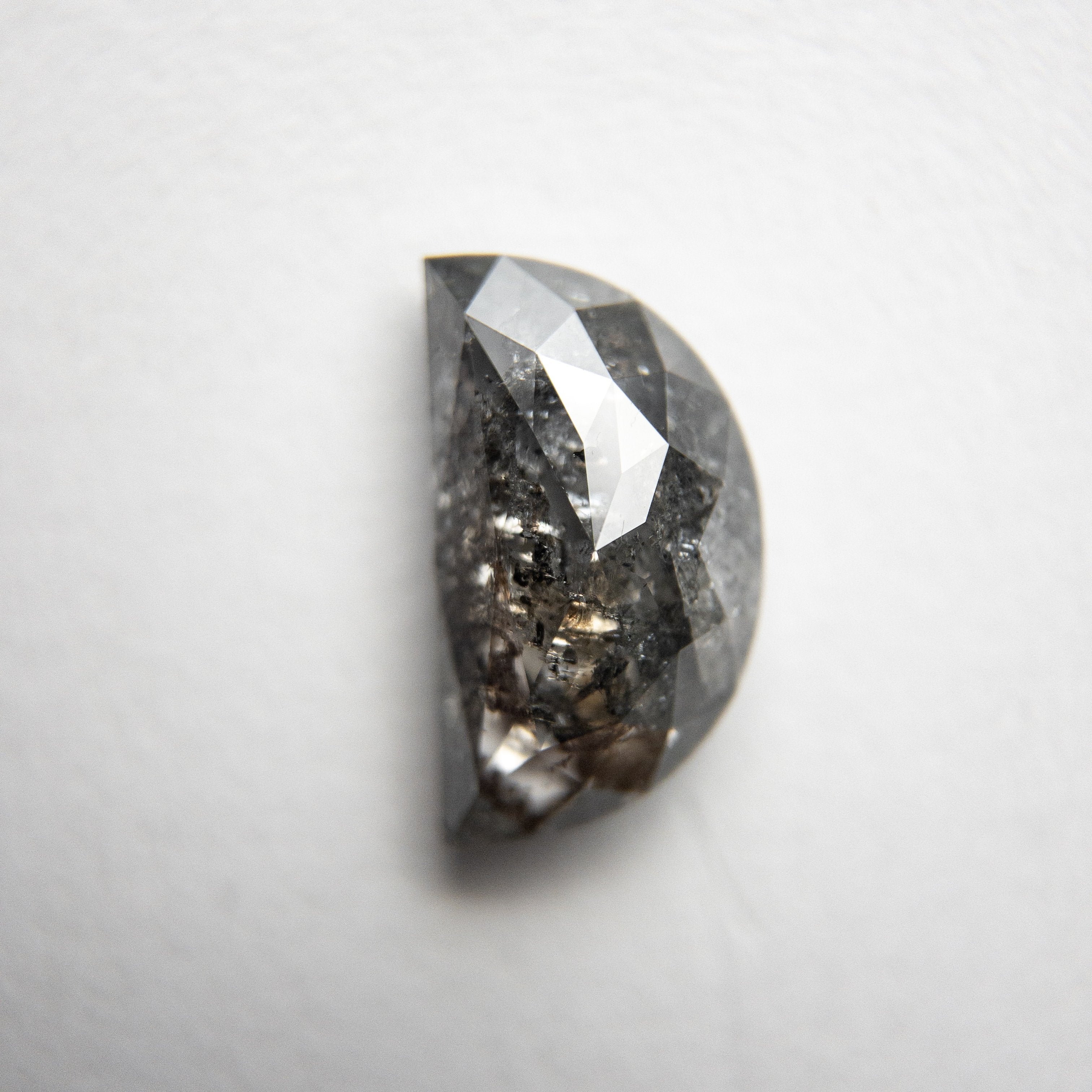 1.82ct 10.19x5.79x3.41mm Half Moon Rosecut 18292-10 MEMO D1623