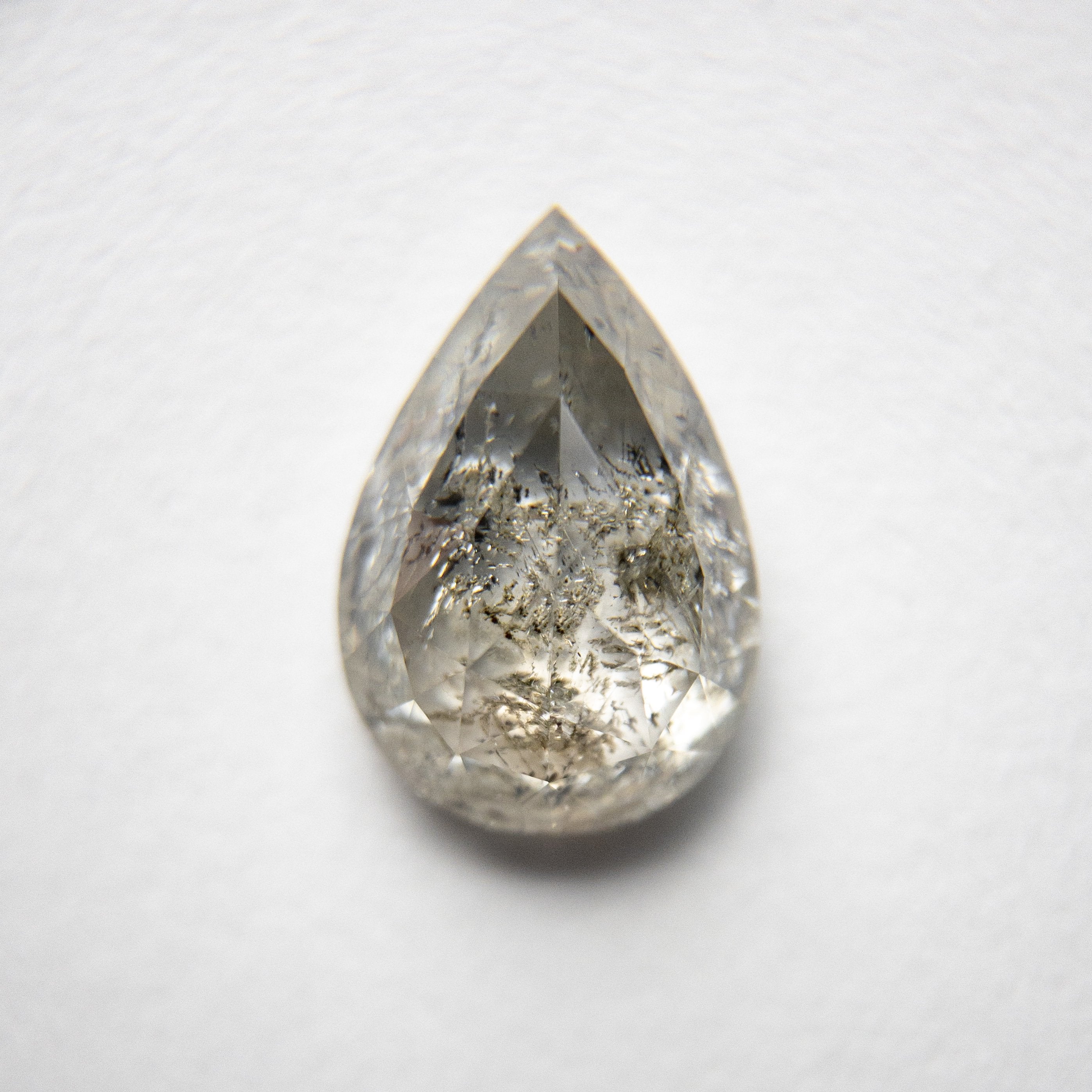 1.85ct 9.34x6.73x3.53mm Pear Rosecut 18292-12 HOLD D1042