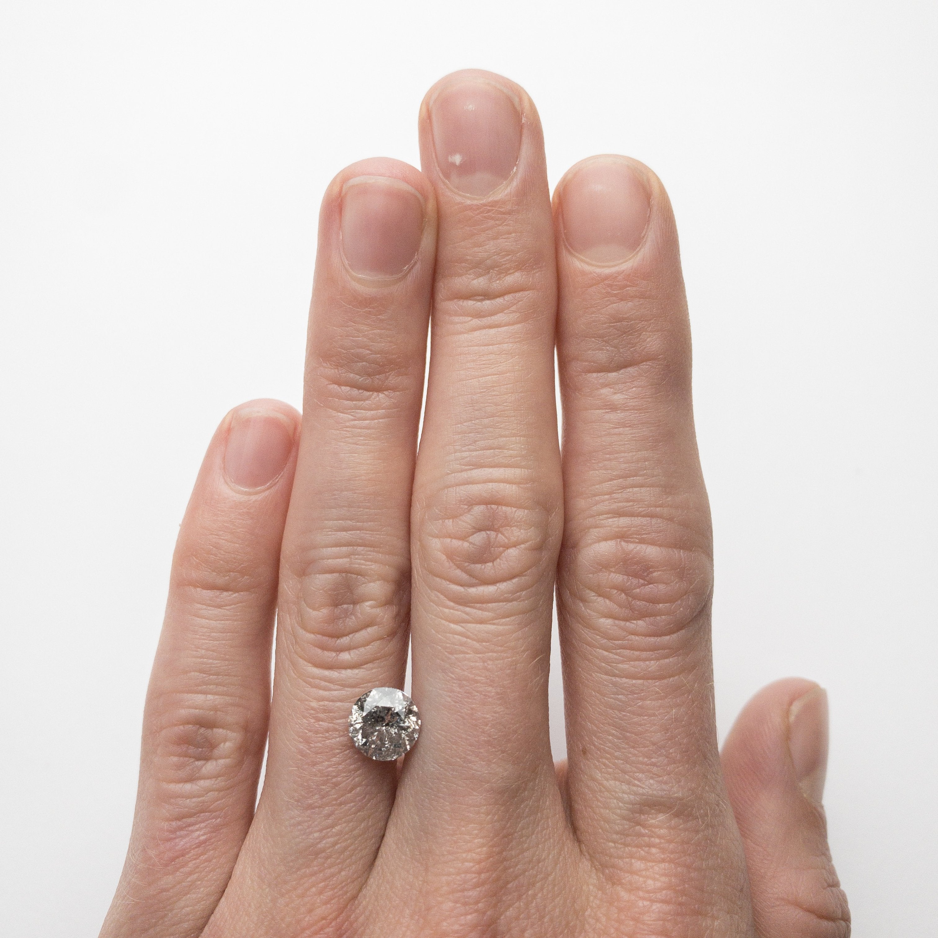 1.52ct 7.11x7.04x4.64mm Round Brilliant 18309-13 HOLD D1203