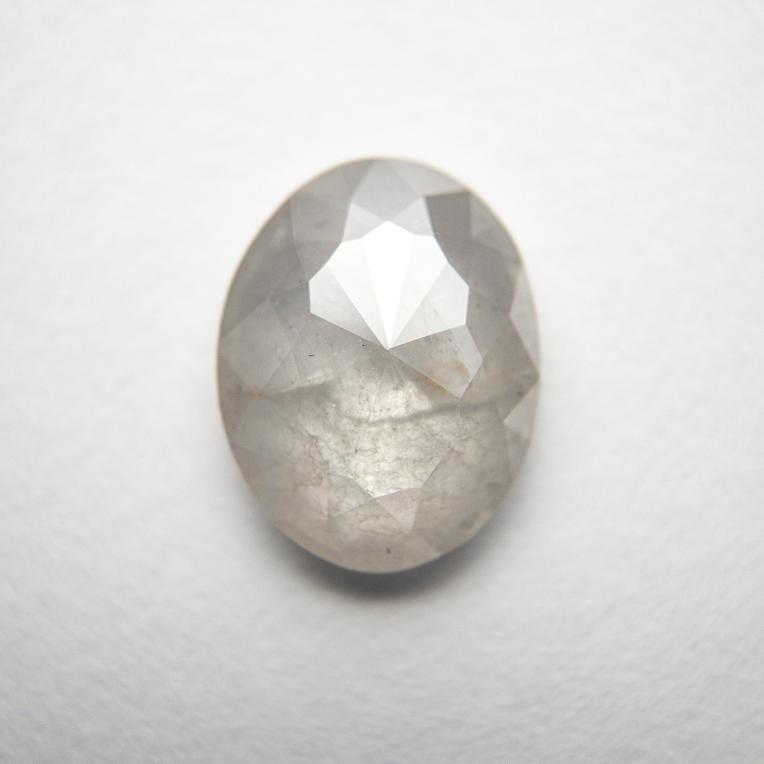 2.23ct 10.19x7.96x3.04mm Oval Rosecut 18312-06 hold D1402