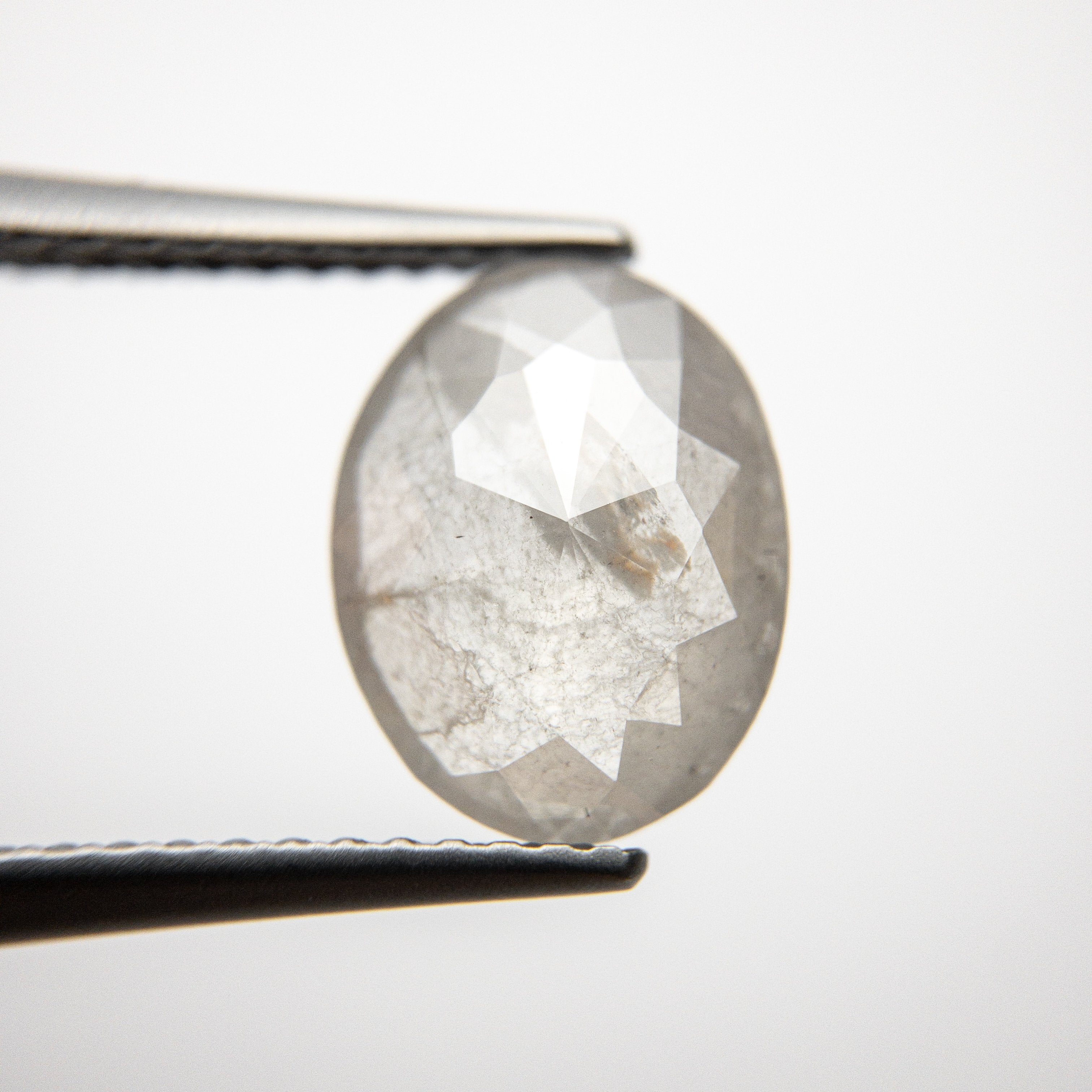 2.23ct 10.19x7.96x3.04mm Oval Rosecut 18312-06 hold D1402