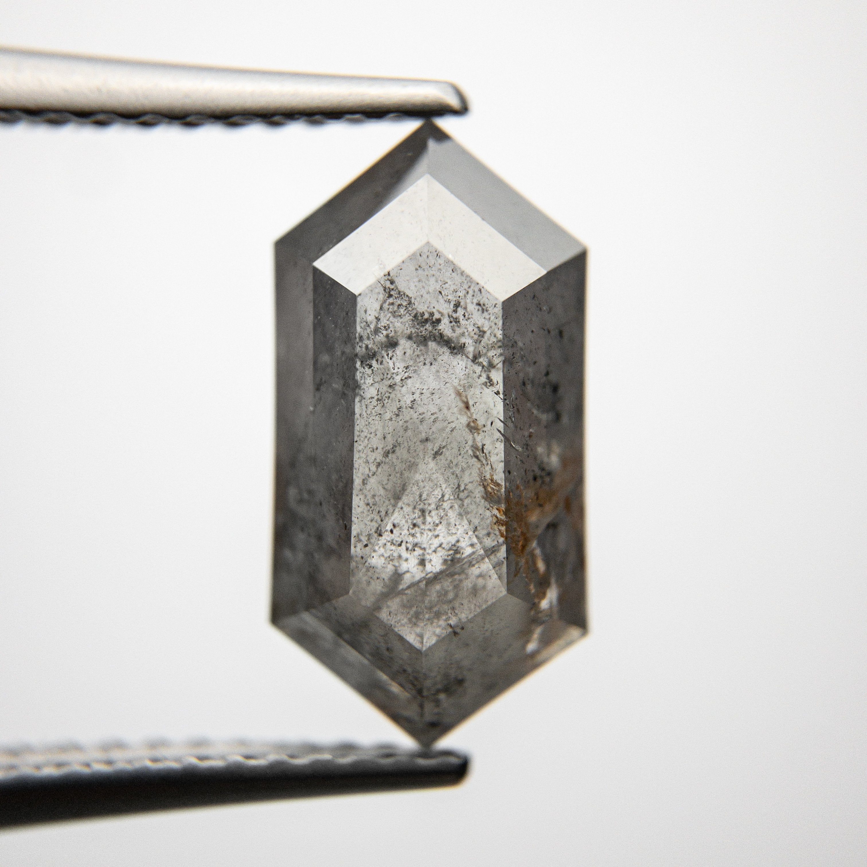 3.27ct 13.17x6.79x4.11mm Hexagon Rosecut 18313-09 Hold D1674