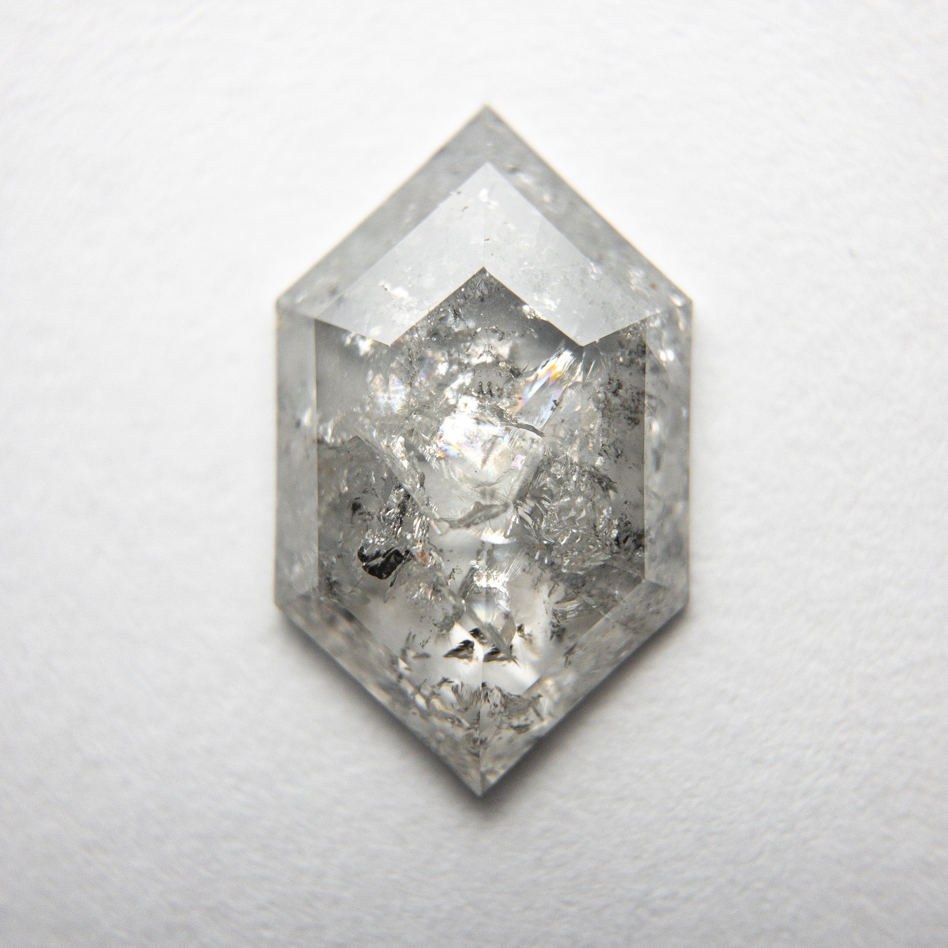 1.74ct 12.18x7.46x2.29mm Hexagon Rosecut 18313-11