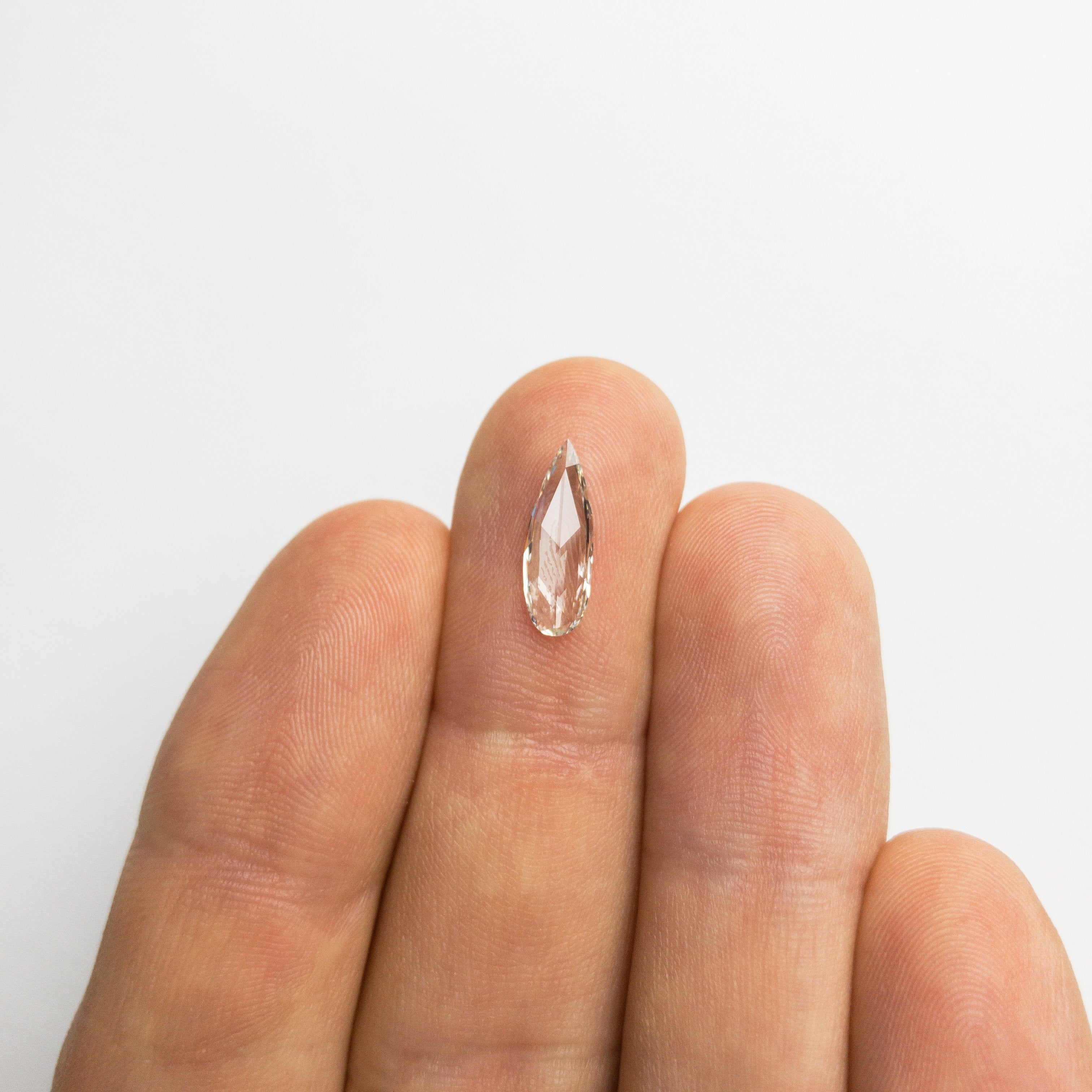 0.83ct 13.61x4.73x1.48mm VS2 H-I Pear Rosecut 18327-01 HOLD D1472 11/17/20