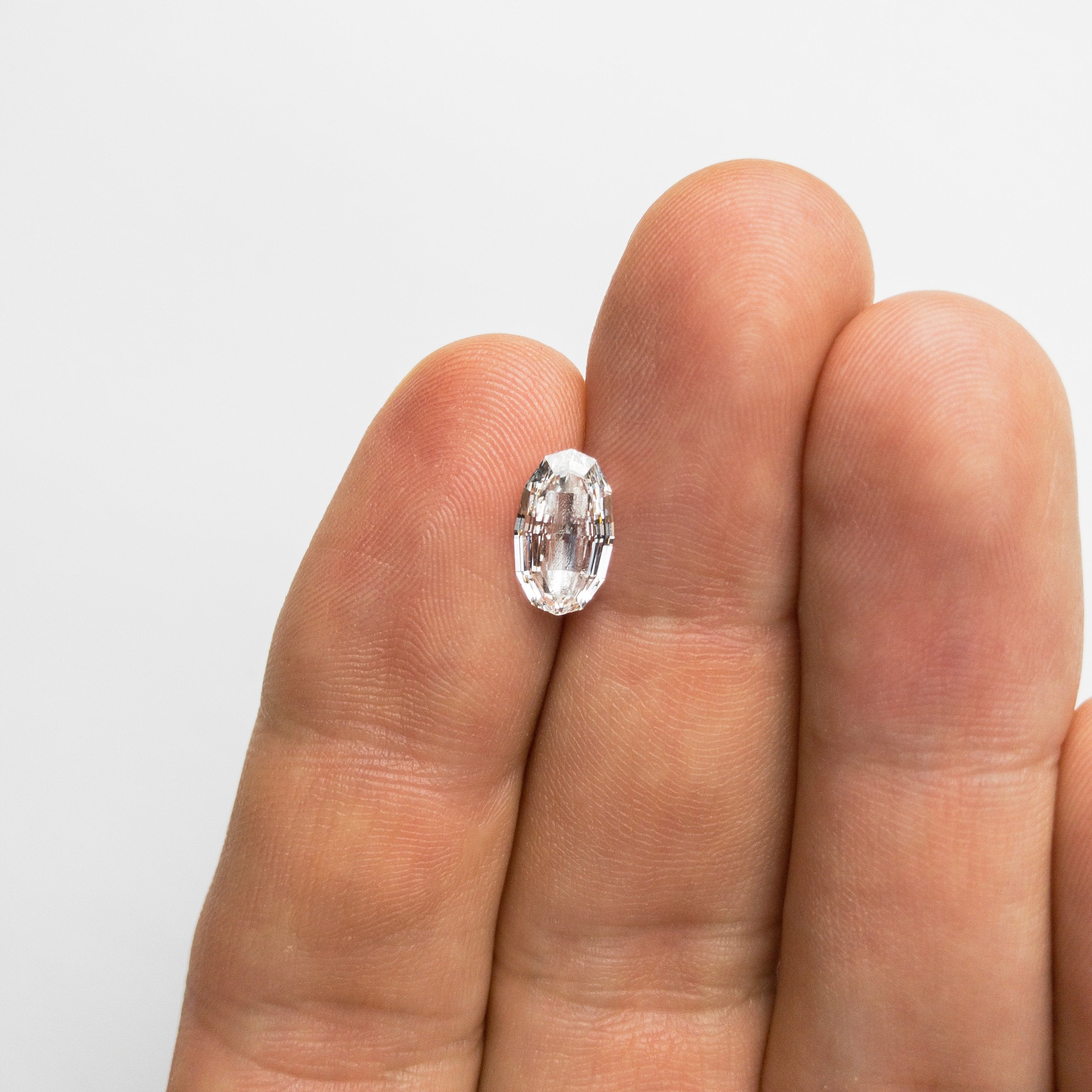1.63ct 10.43x6.14x3.00mm GIA VS2 E Geo Oval Step Cut 18332-01