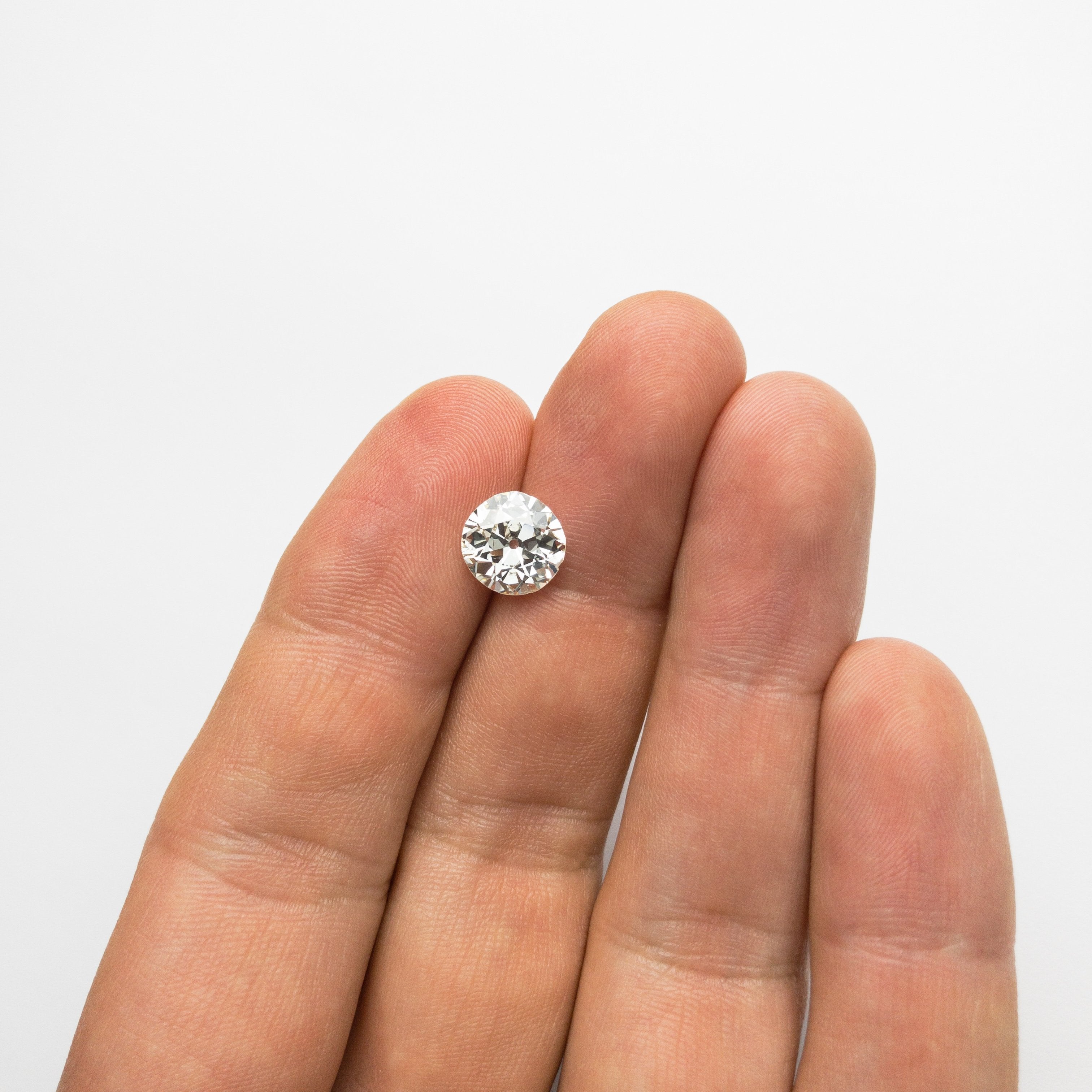 2.69ct 9.15x8.82x5.14mm SI2 K-L Old European Cut 18335-01