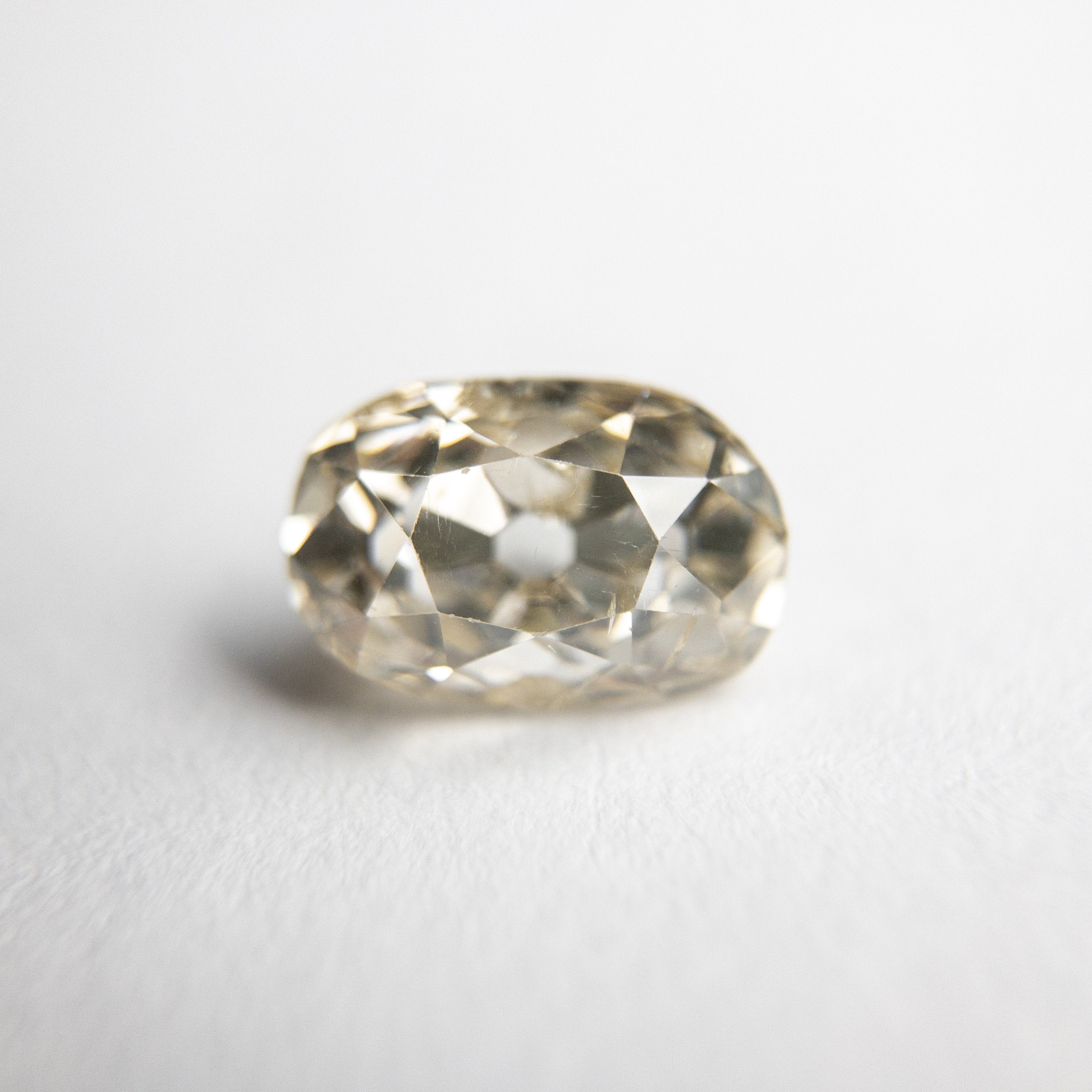 1.35ct 7.59x5.12x4.58mm I1 Champagne Old Mine Cut 18346-01 HOLD D1300