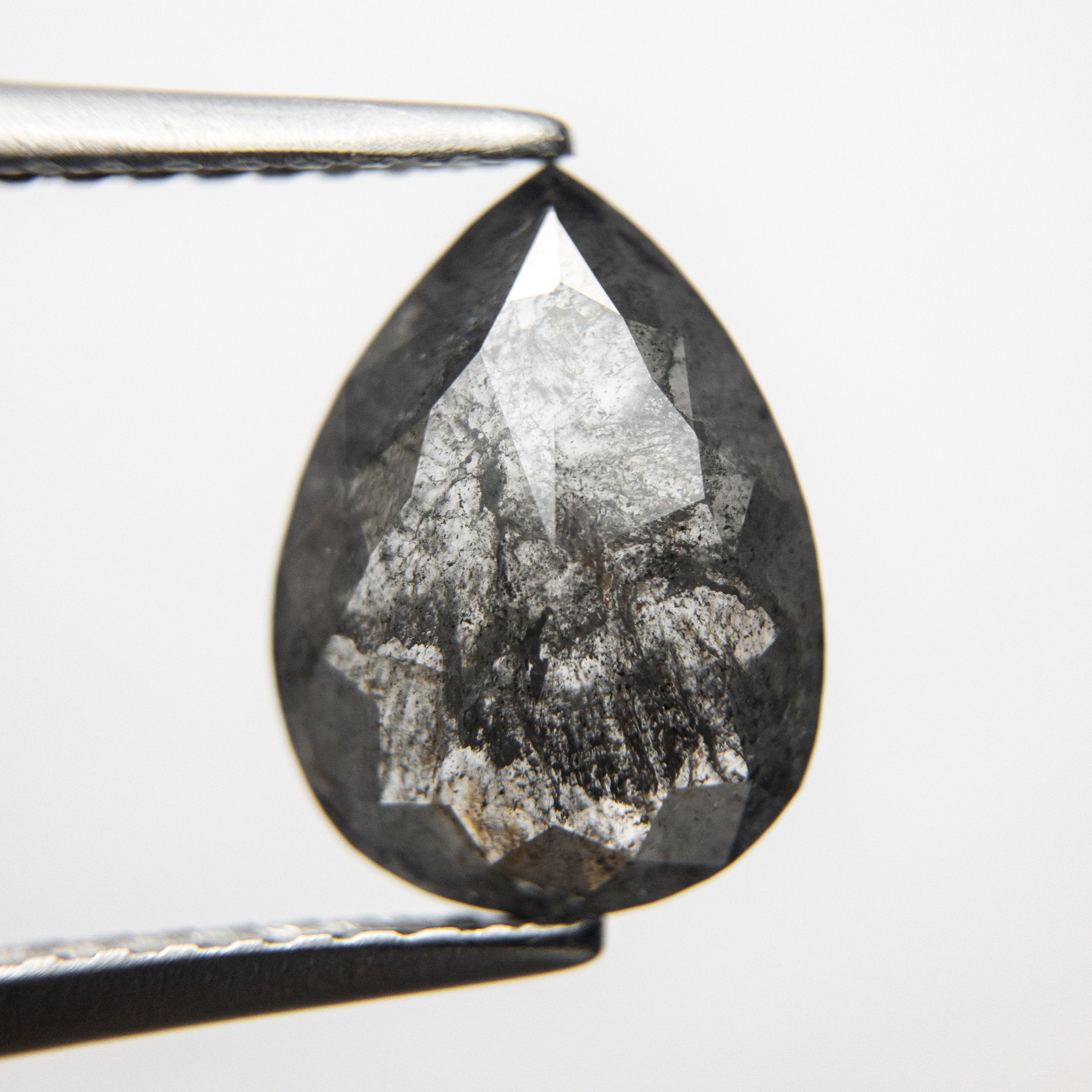 1.70ct 10.77x8.03x2.54mm Pear Rosecut 18350-02 hold d1379