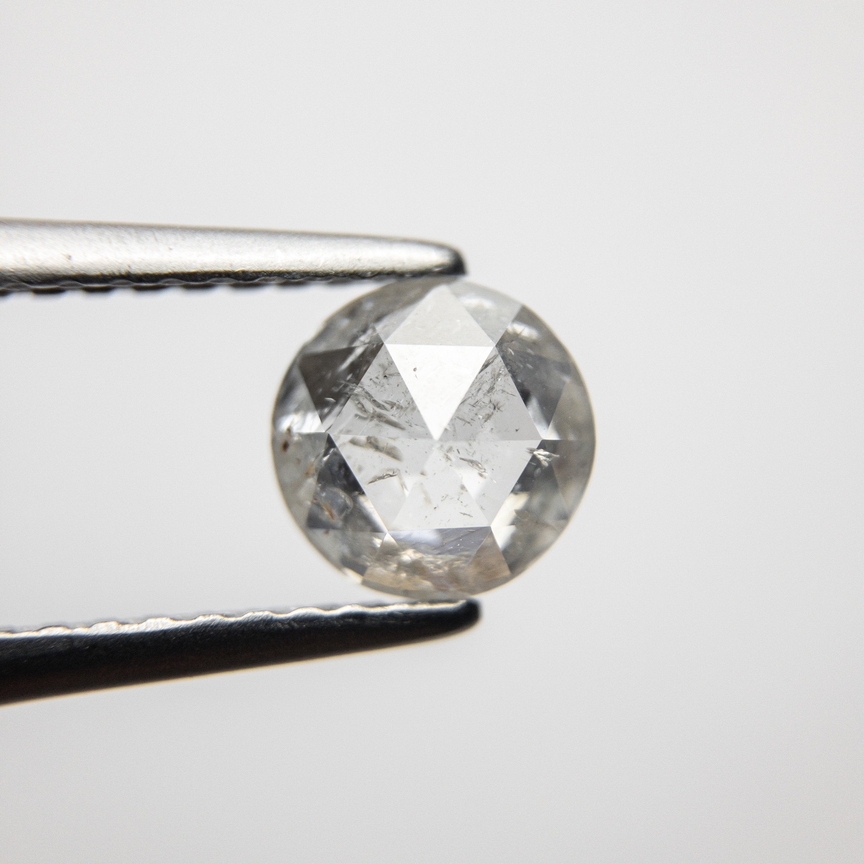0.78ct 6.12x6.06x2.57mm Round Rosecut 18351-01 Hold D1793