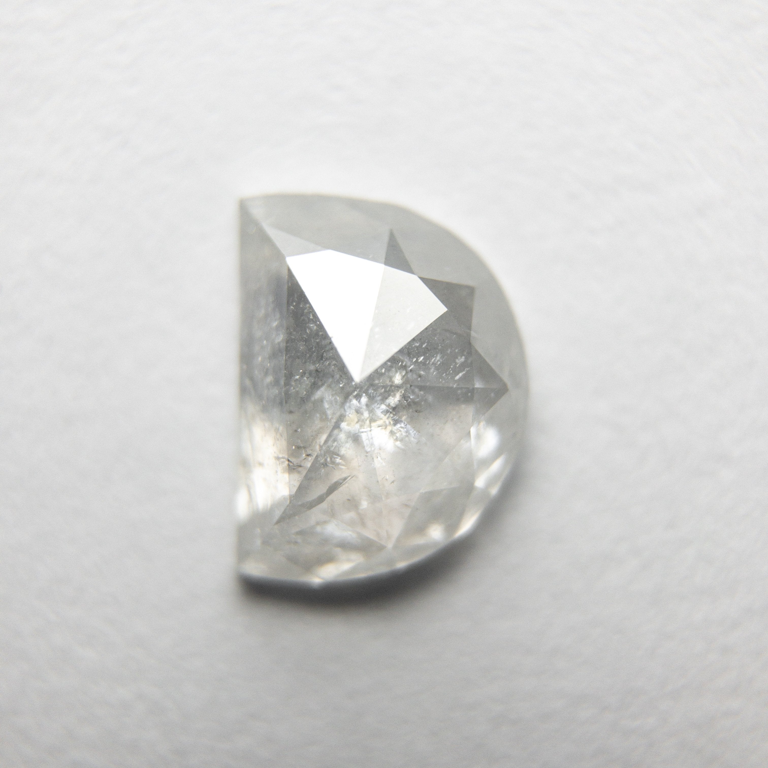 1.03ct 7.52x5.69x2.70mm Half Moon Rosecut 18351-14 hold D1425