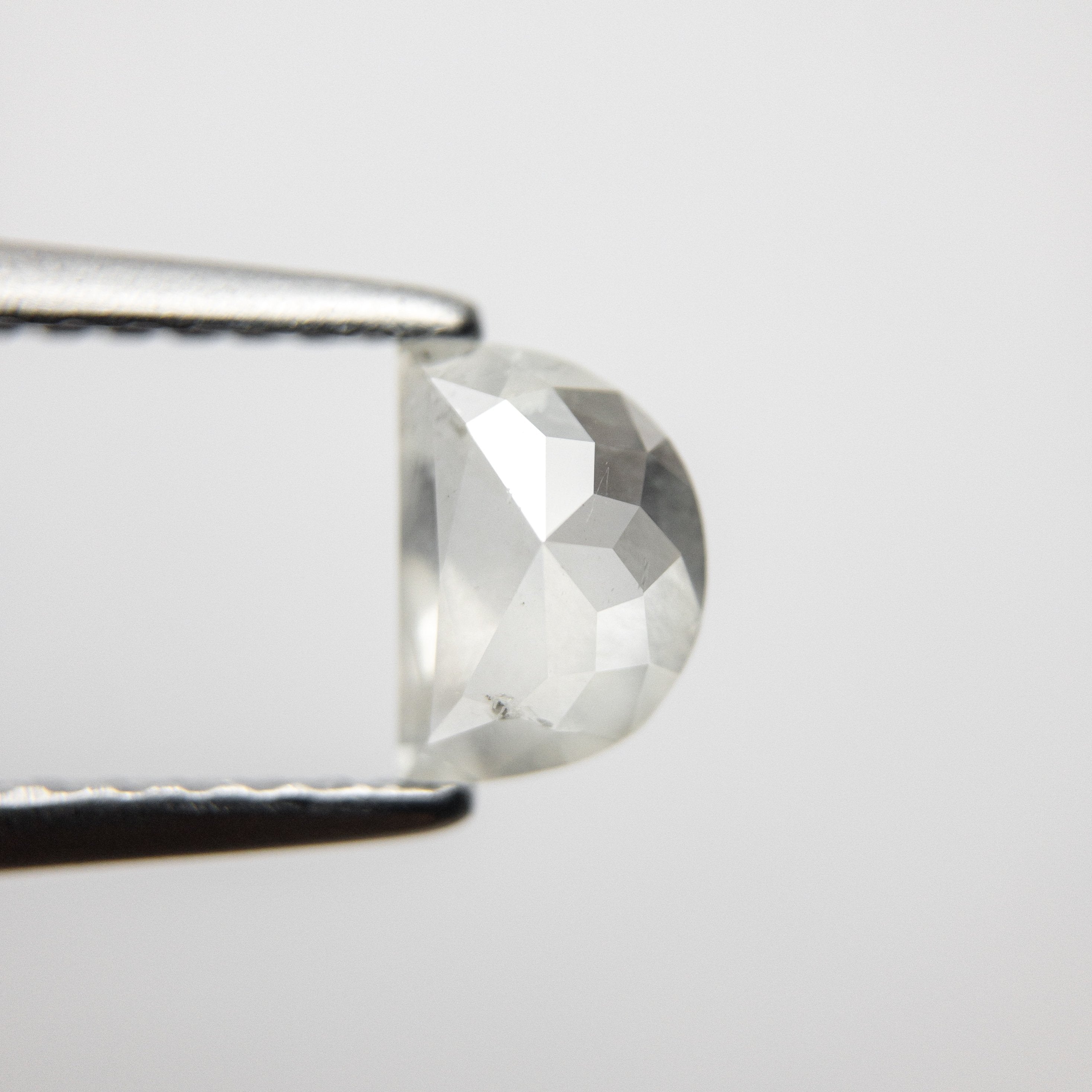 0.80ct 6.37x4.44x2.95mm Half Moon Rosecut 18351-15 HOLD D1630