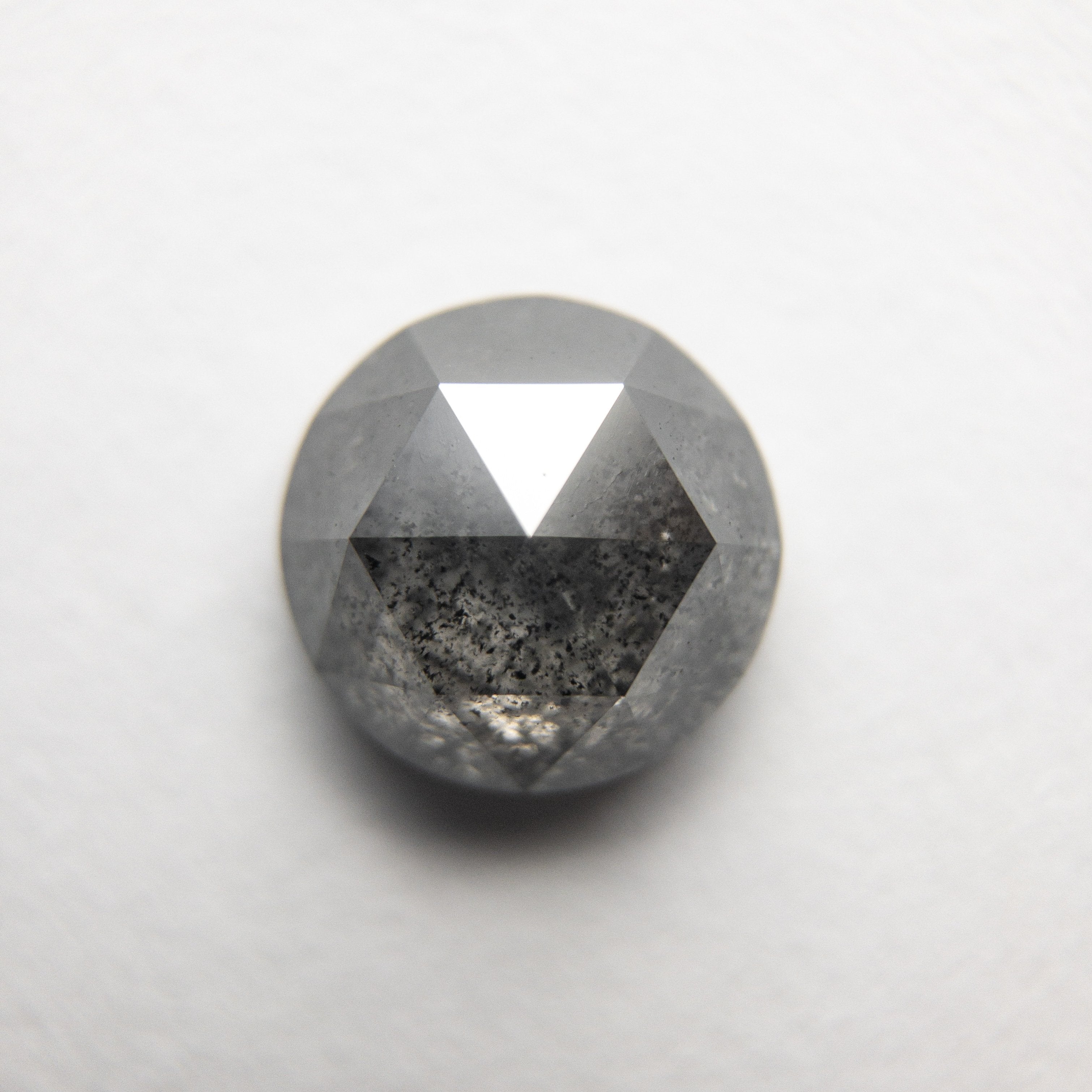 2.01ct 7.58x7.49x3.82mm Round Rosecut 18352-07 Hold D1510