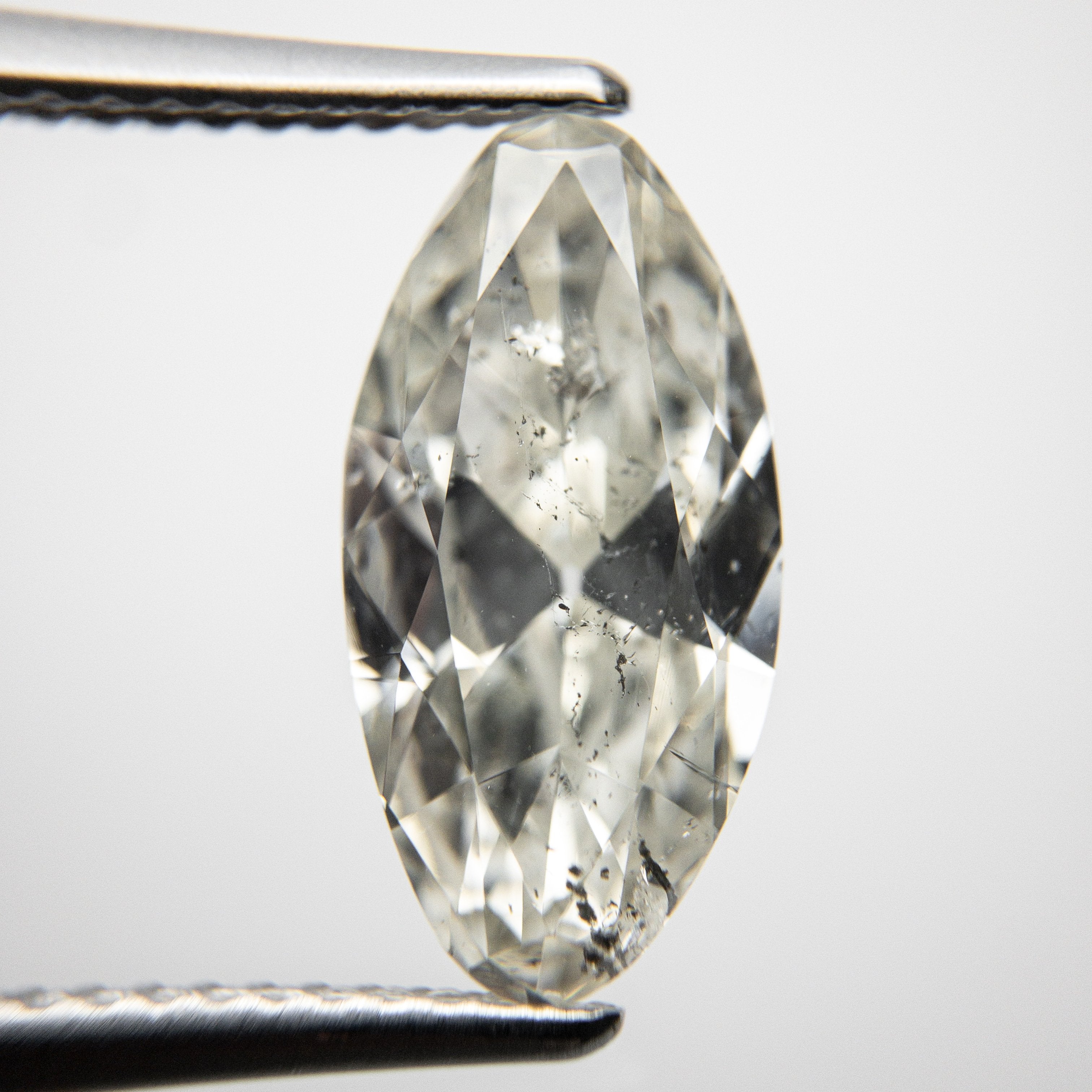3.07ct 14.44x7.52x4.46mm I1 J Moval Antique Cut 18358-01 HOLD D1966