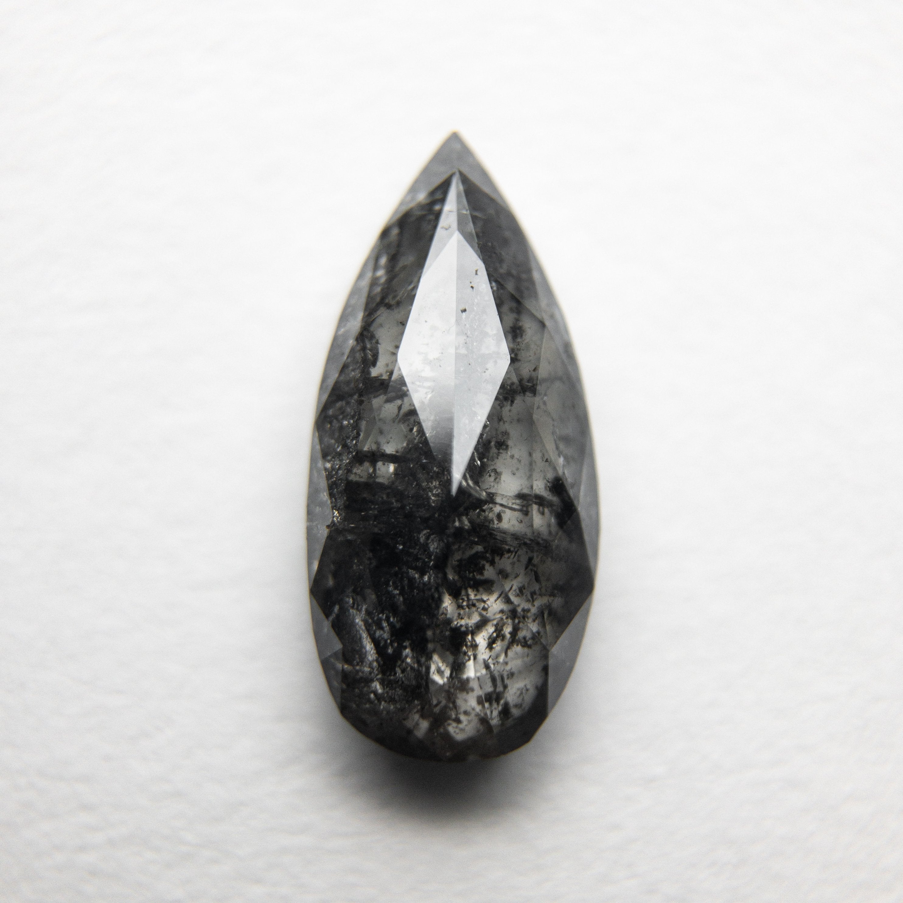 1.50ct 11.11x5.31x2.96mm Pear Rosecut 18364-03 Hold D1778