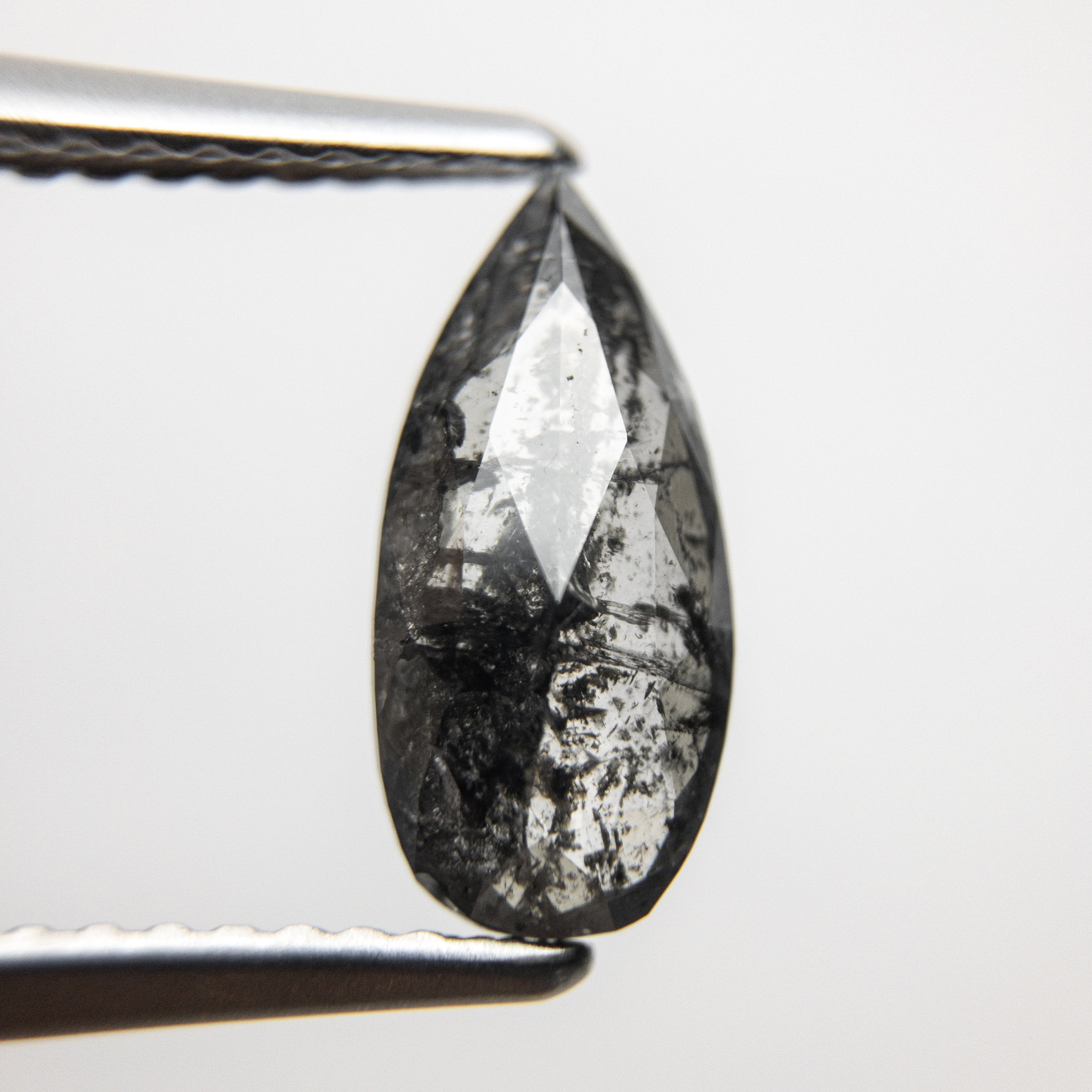 1.50ct 11.11x5.31x2.96mm Pear Rosecut 18364-03 Hold D1778