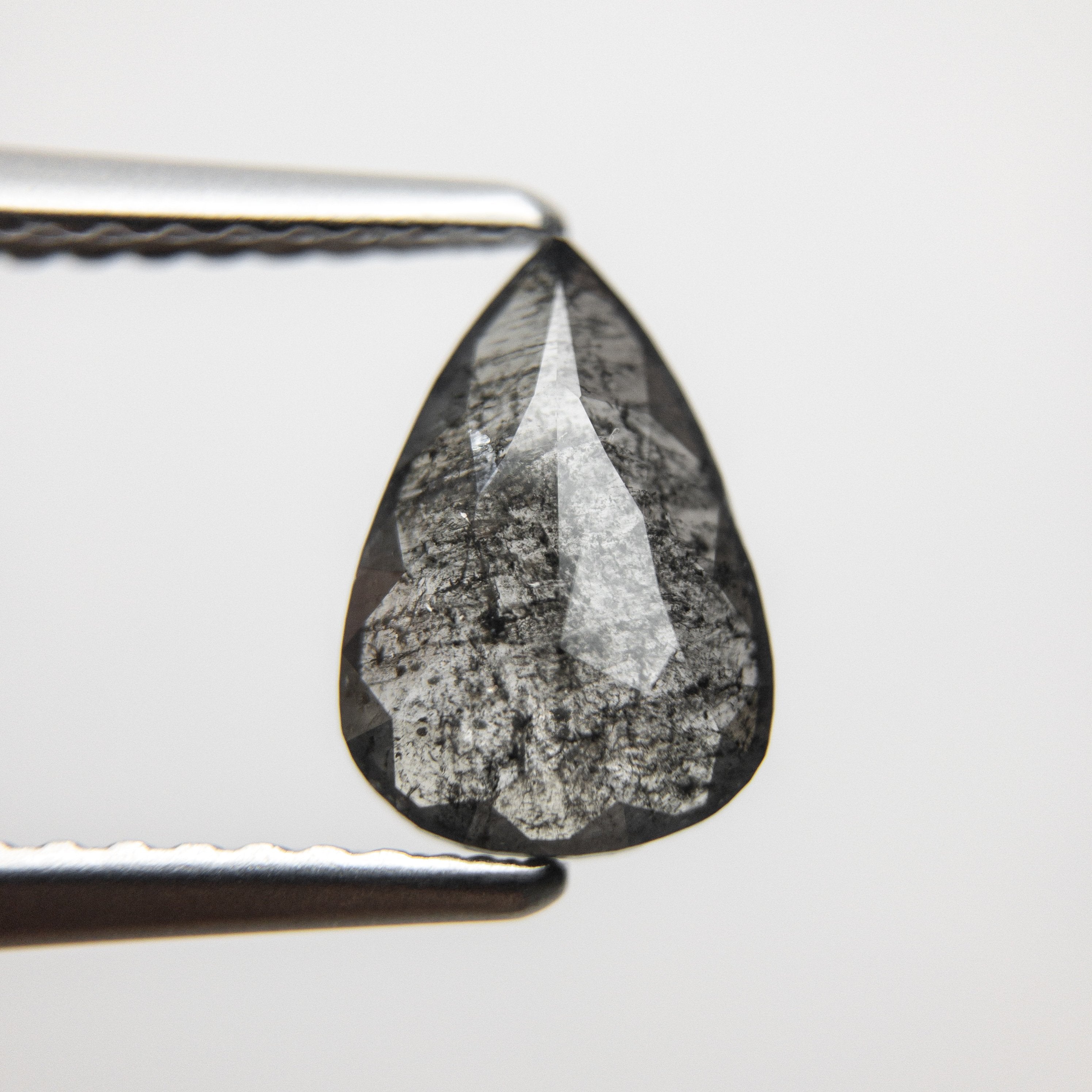 1.14ct 8.94x6.17x2.45mm Pear Rosecut 18364-04 HOLD D1380
