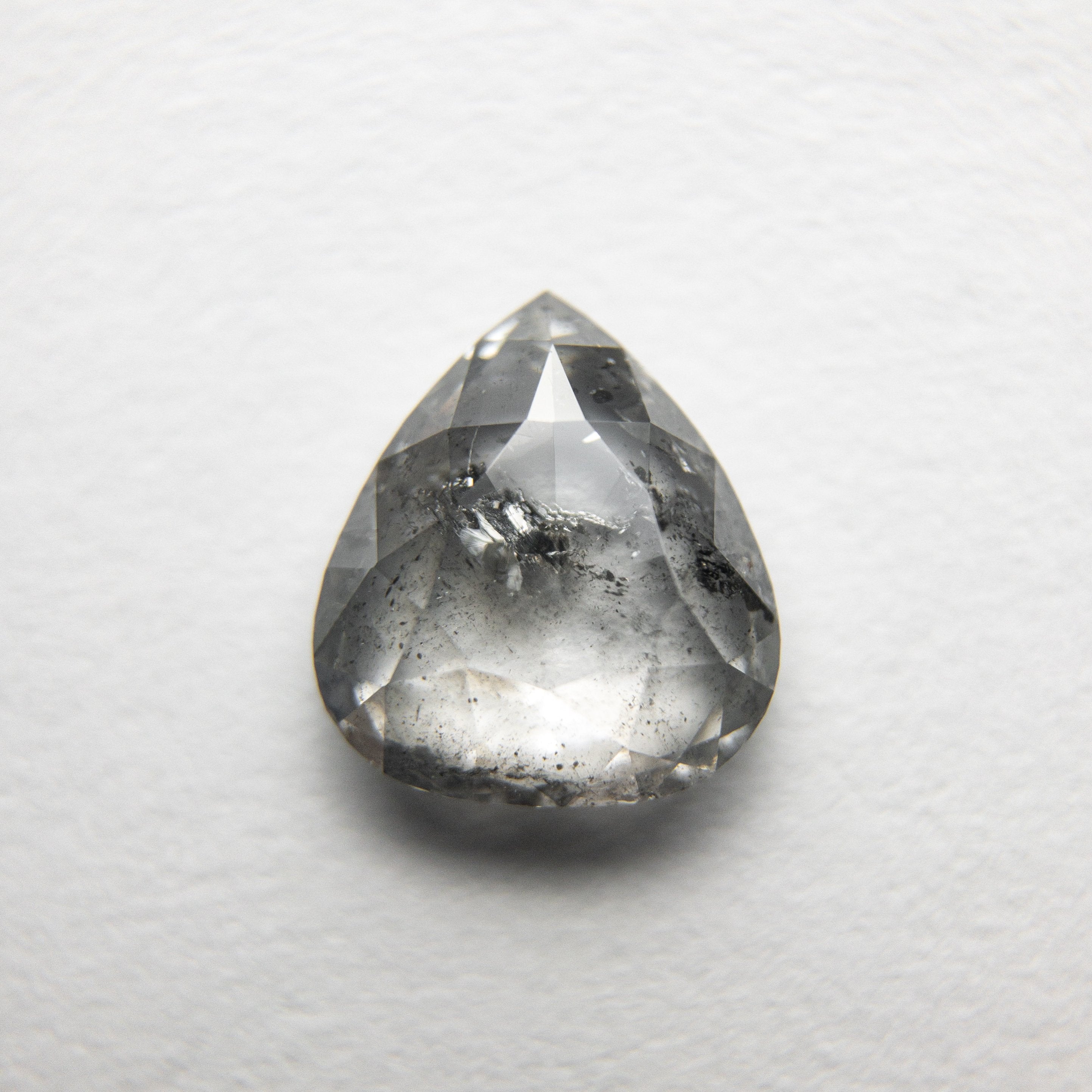 1.05ct 7.41x6.67x2.48mm Pear Rosecut 18364-05 HOLD D1451