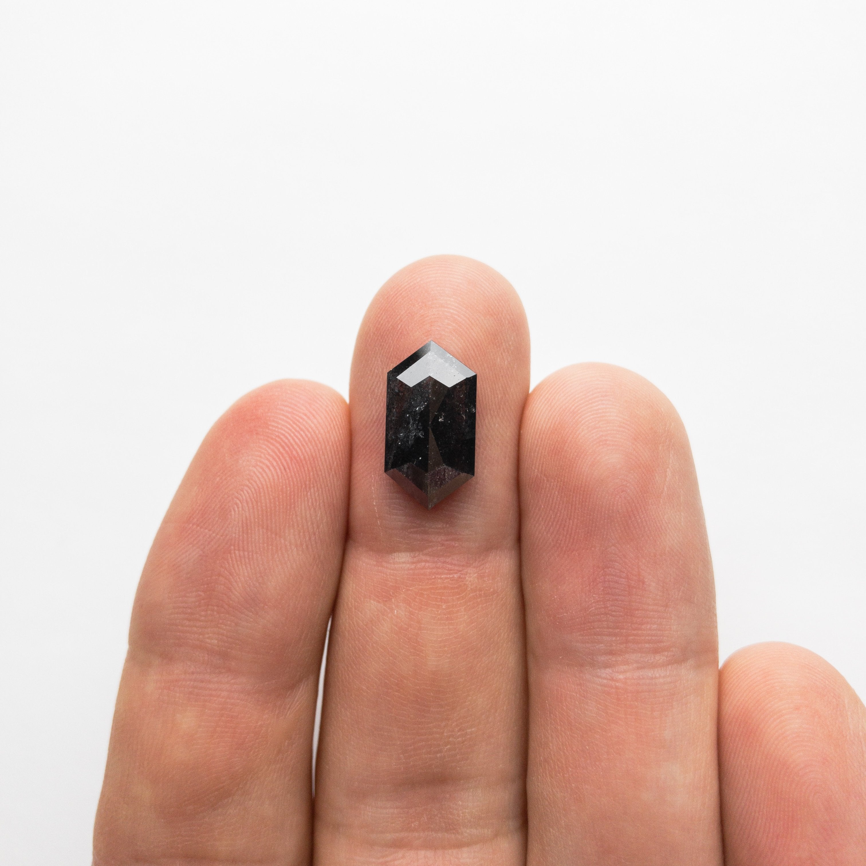 3.85ct 15.22x8.11x3.24mm Hexagon Rosecut 18366-02