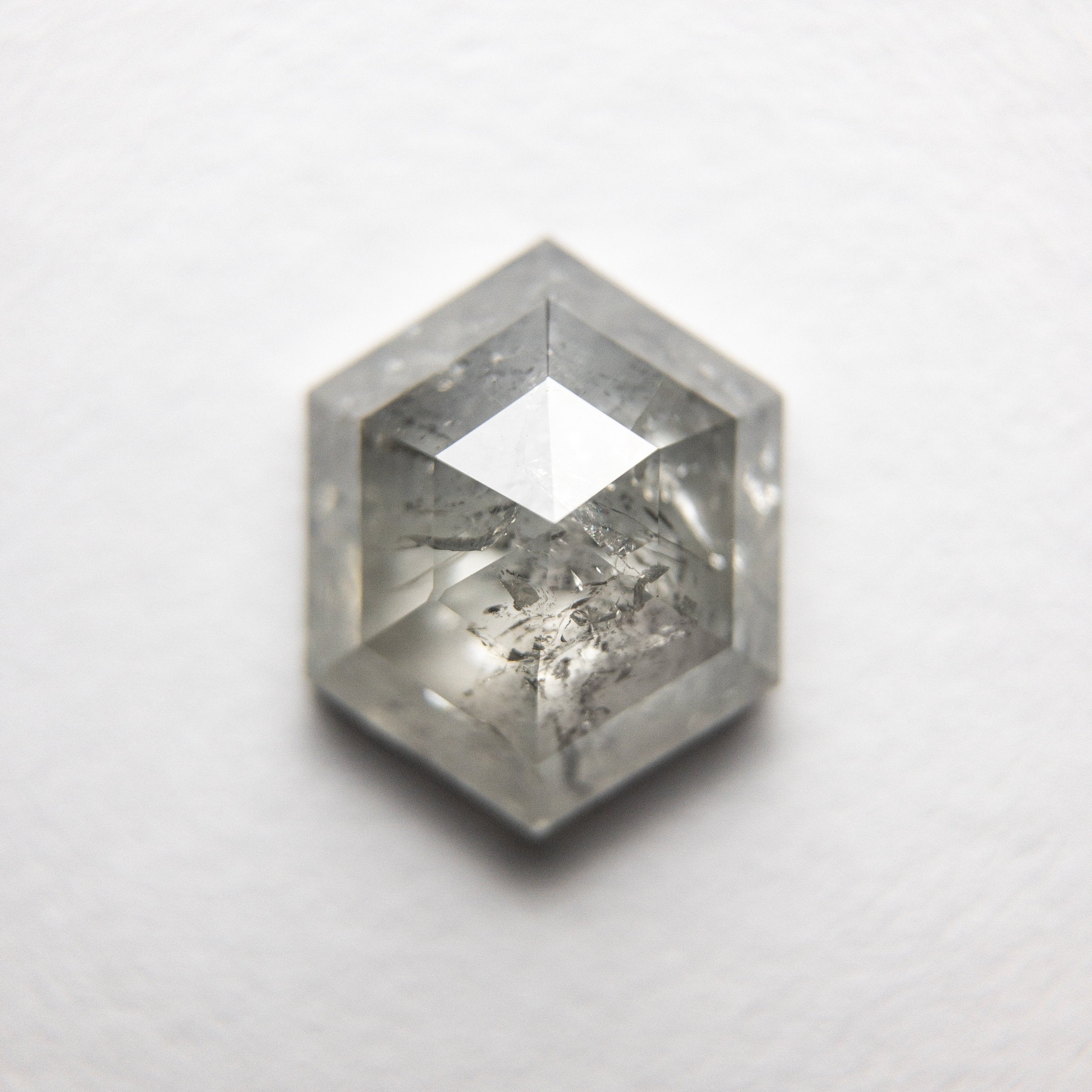 1.87ct 9.13x7.28x3.50mm Hexagon Rosecut 18366-12