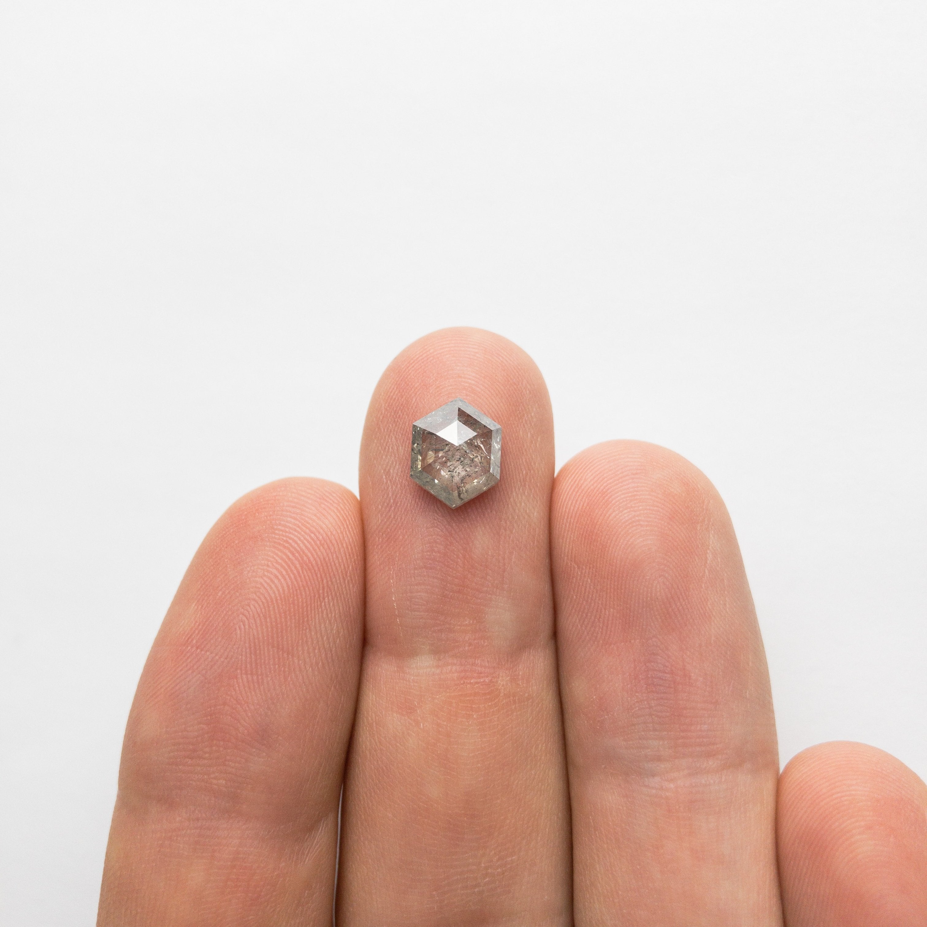 1.87ct 9.13x7.28x3.50mm Hexagon Rosecut 18366-12
