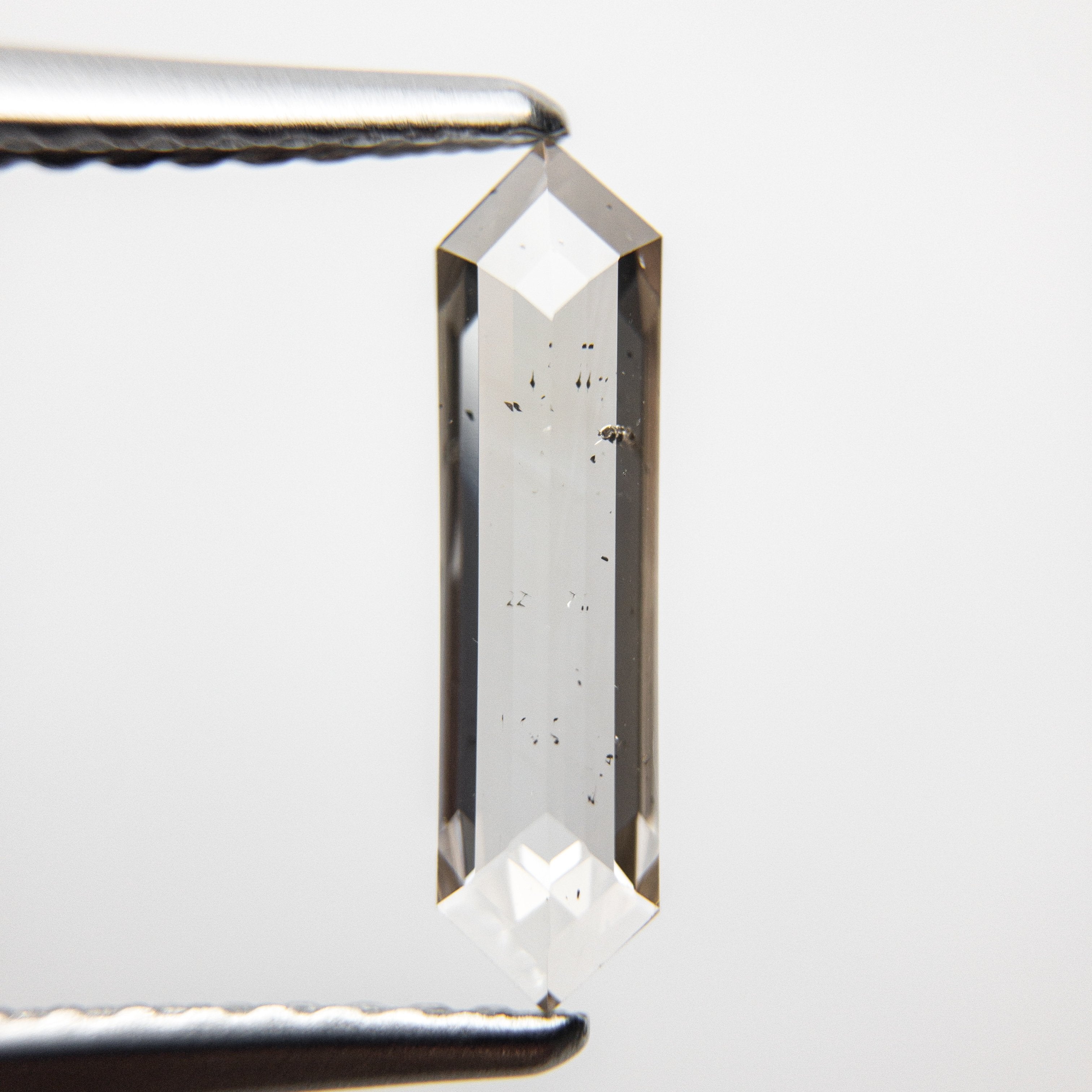 0.69ct 11.90x3.11x1.69mm Hexagon Rosecut 18369-04