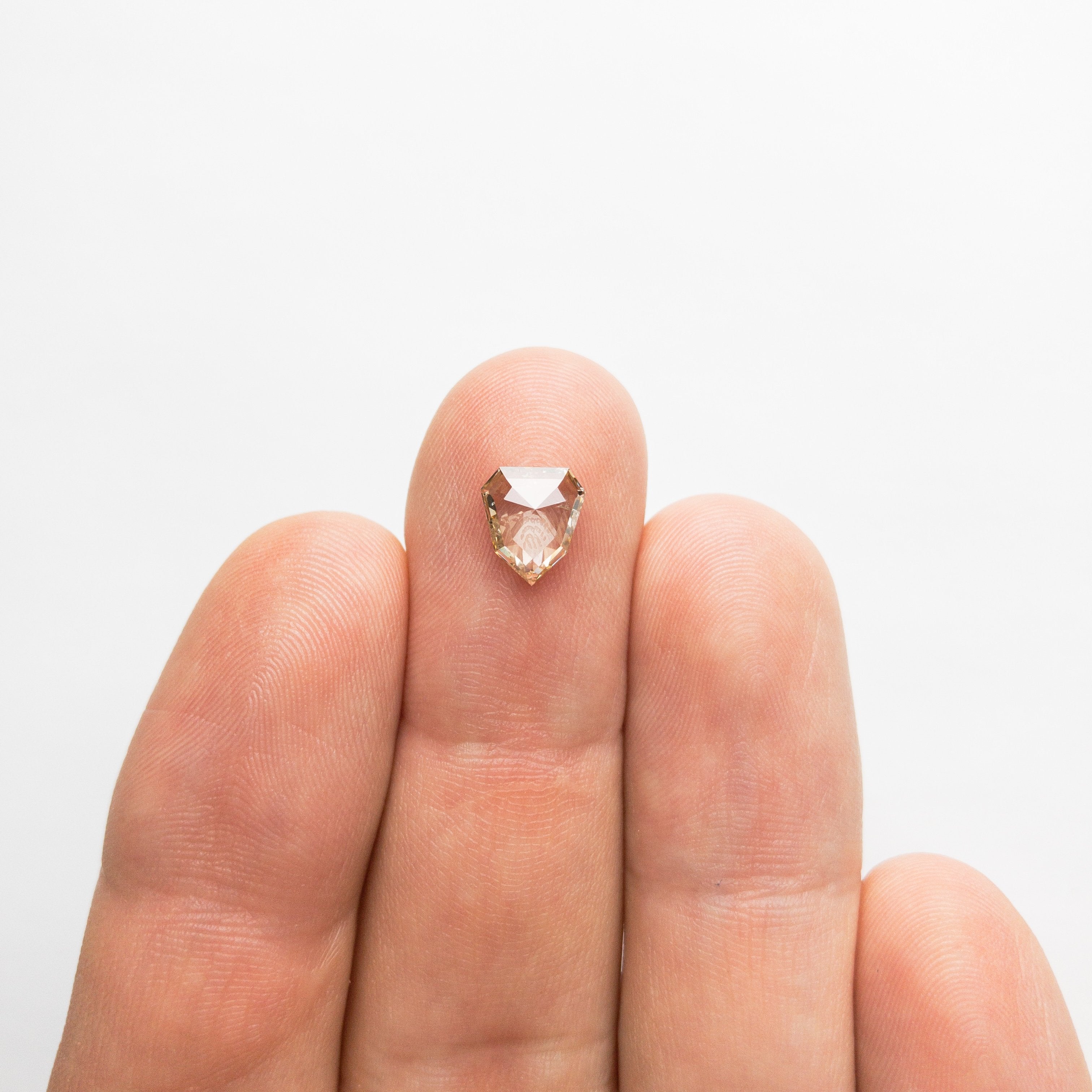 1.02ct 7.97x7.10x2.33mm Shield Rosecut 18369-13