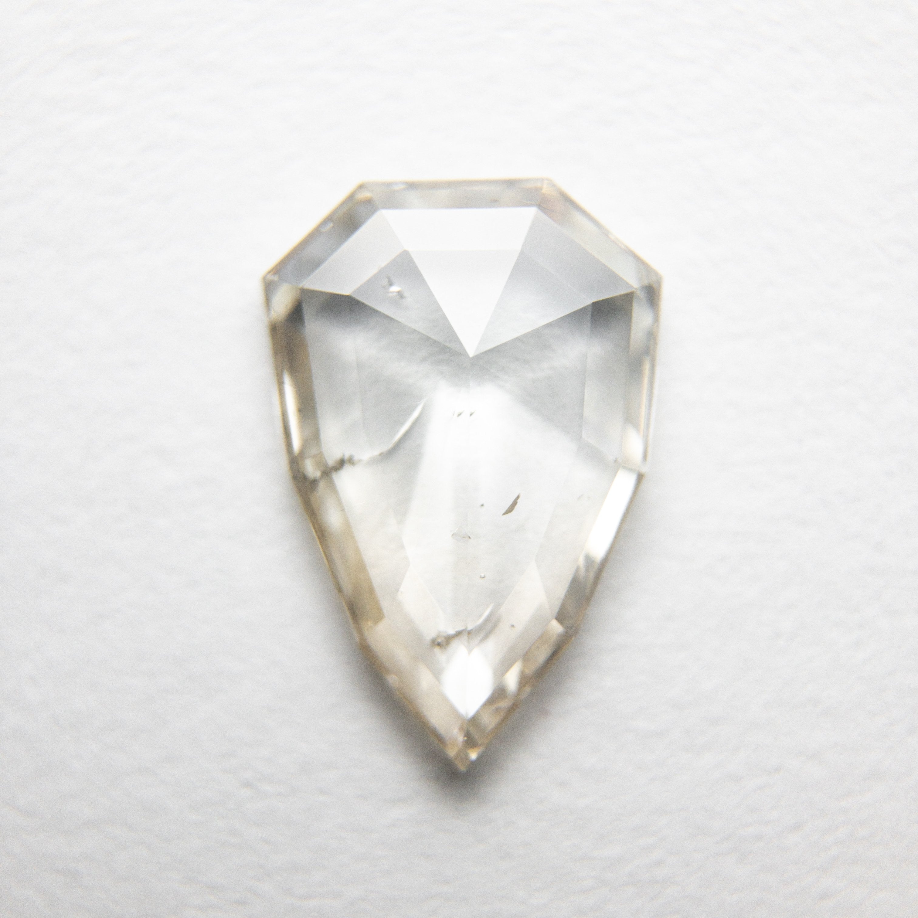1.26ct 10.38x7.12x2.07mm Shield Rosecut 18369-14