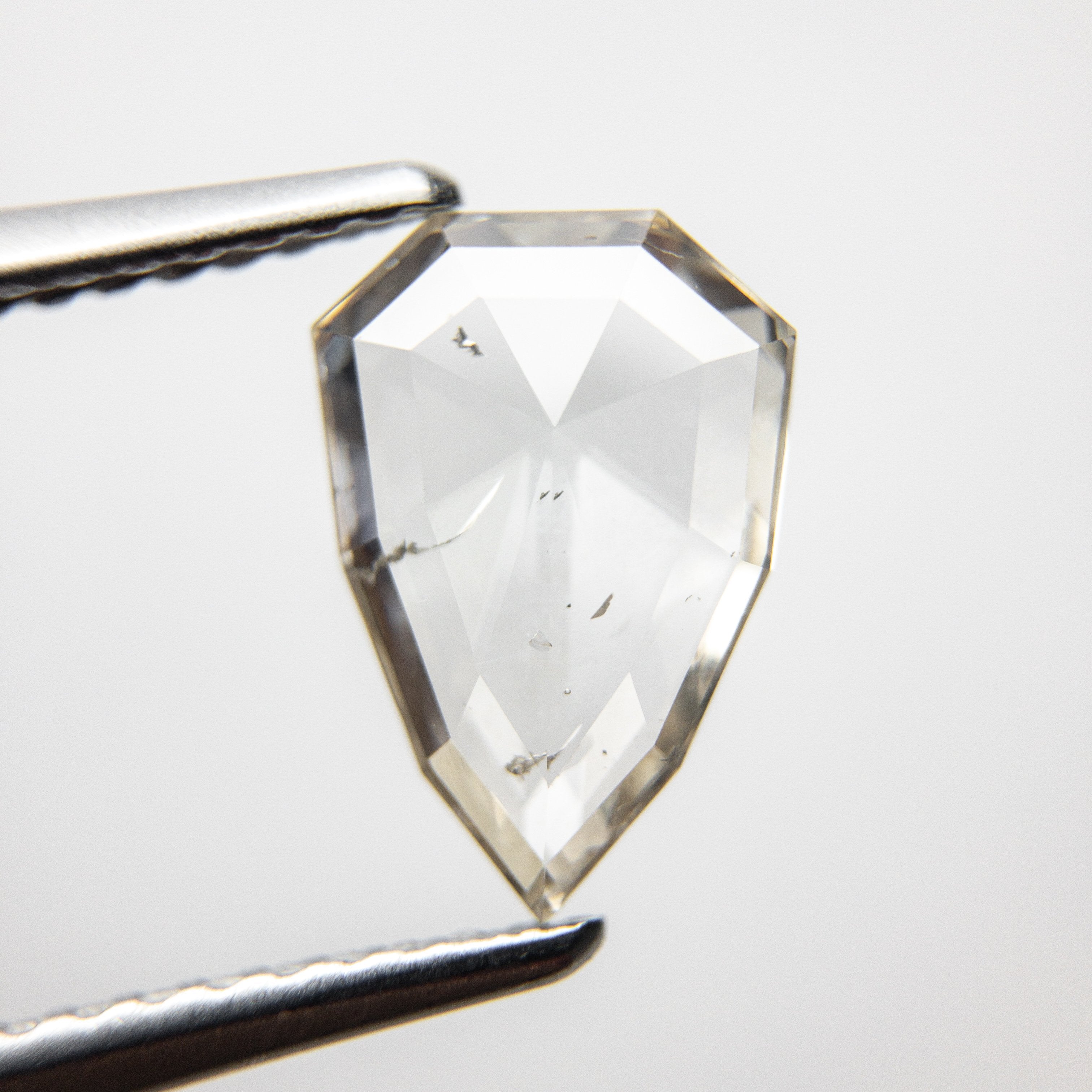 1.26ct 10.38x7.12x2.07mm Shield Rosecut 18369-14