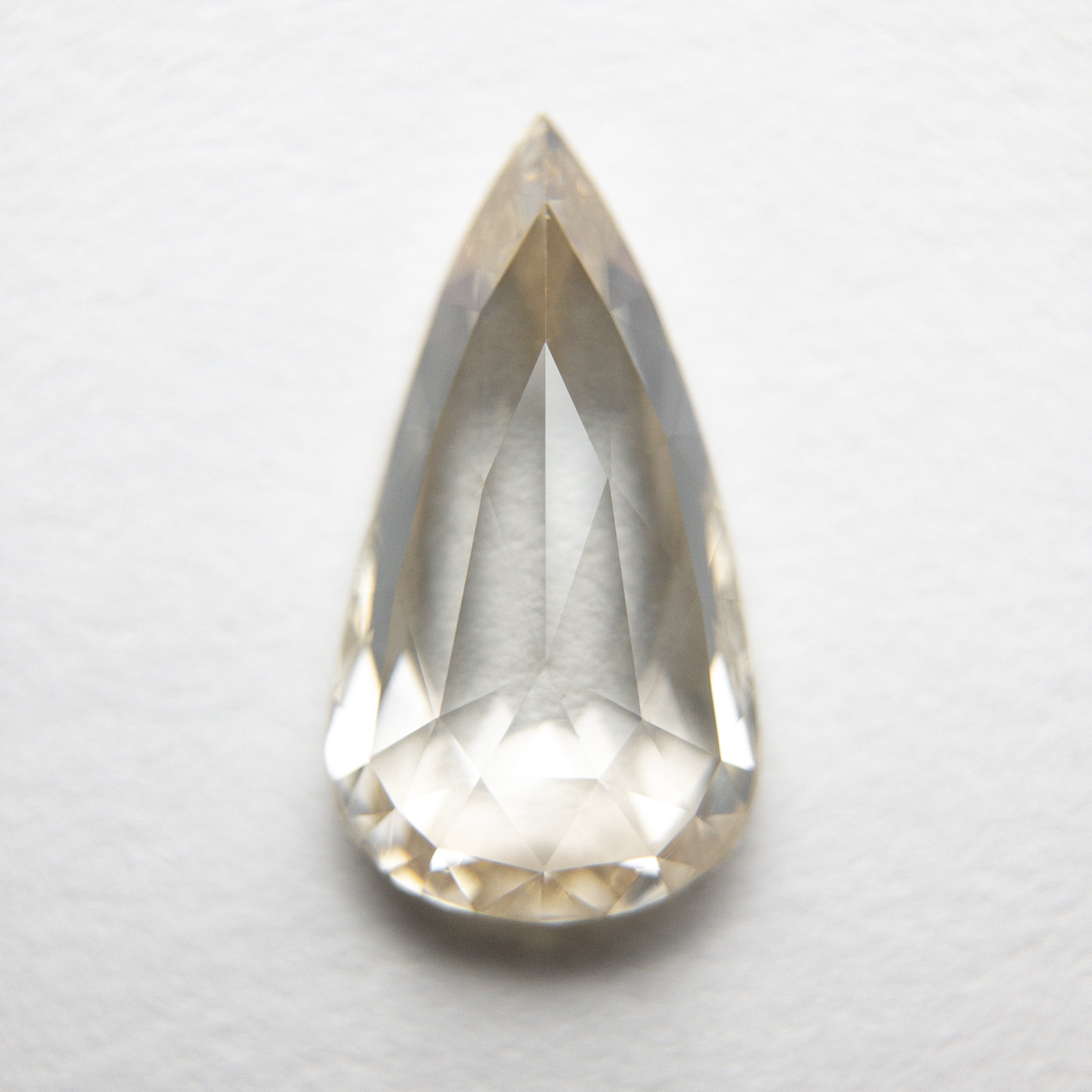 1.78ct 11.96x6.50x2.87mm Pear Rosecut 18369-25 hold D1538