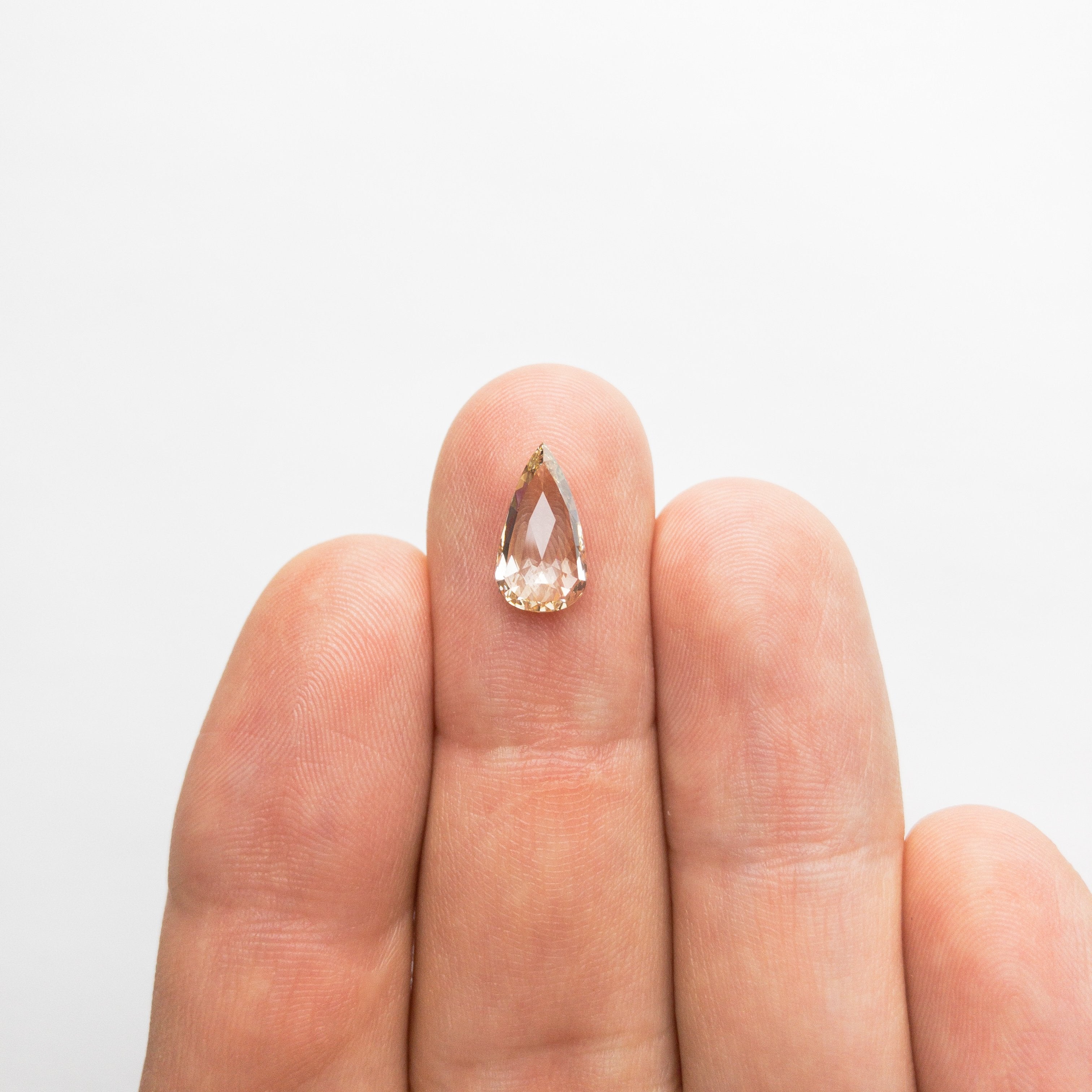 1.78ct 11.96x6.50x2.87mm Pear Rosecut 18369-25 hold D1538