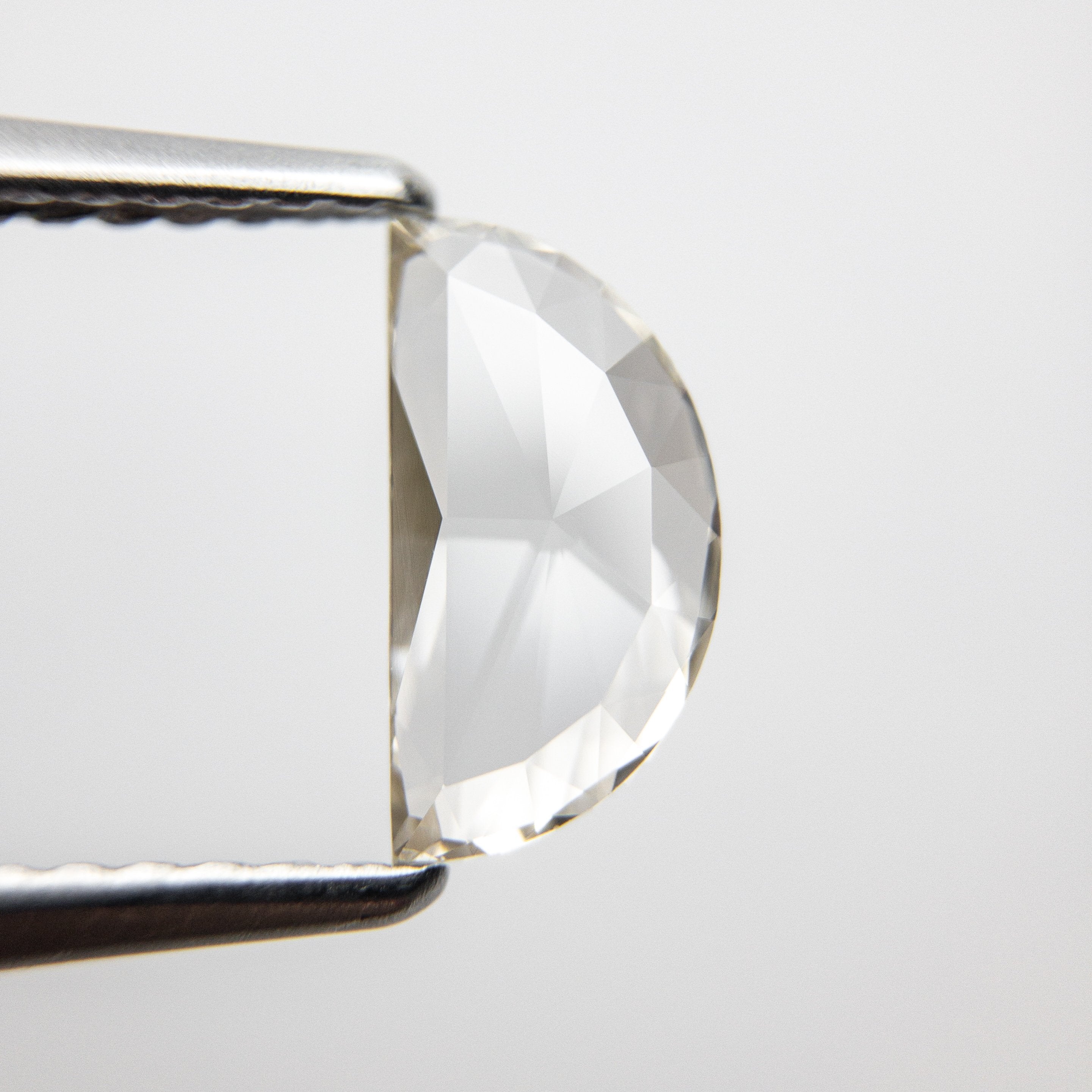 0.81ct 9.15x4.77x1.81mm Half Moon Rosecut 18369-27