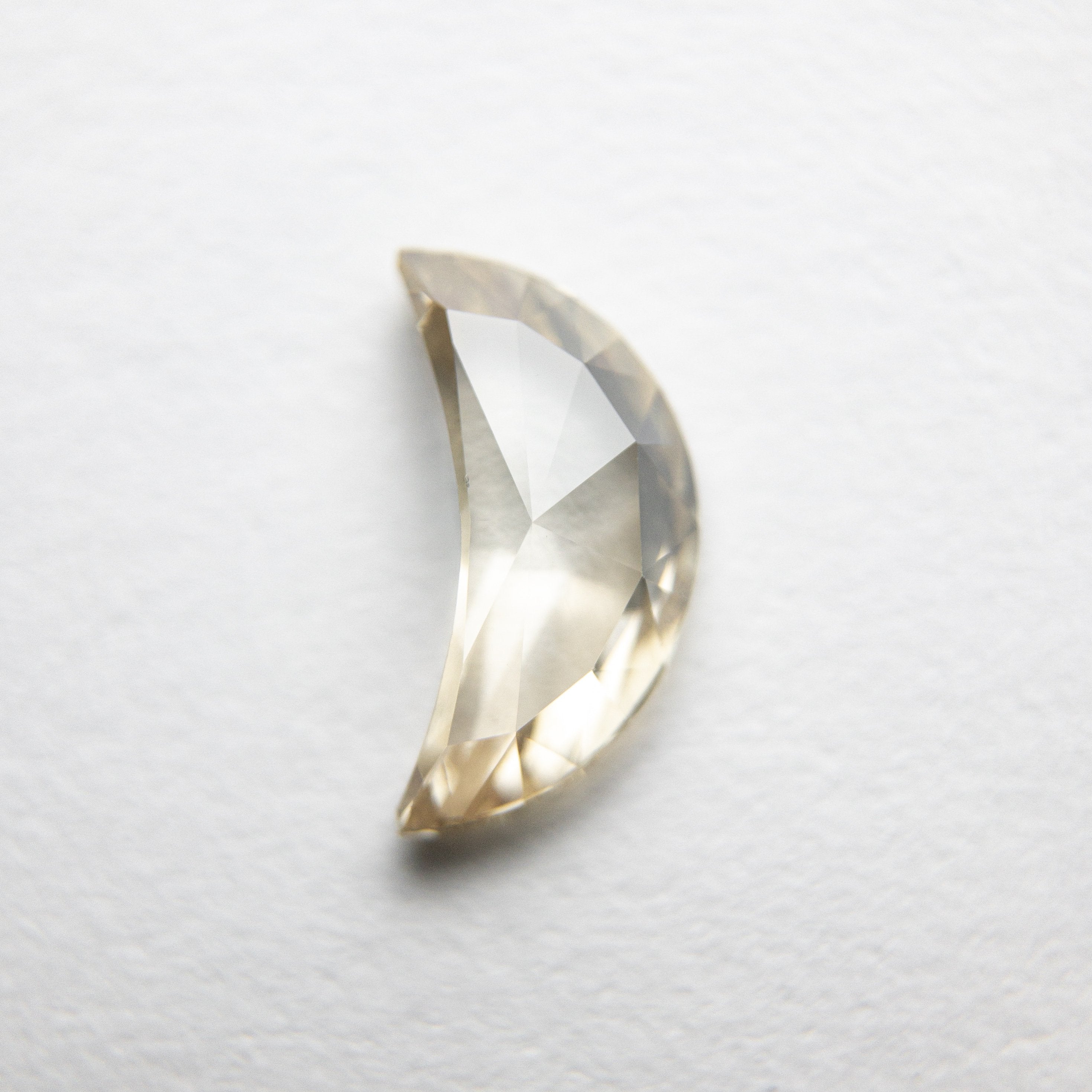0.77ct 8.76x4.59x2.31mm Crescent Moon Rosecut 18369-28 HOLD D1765
