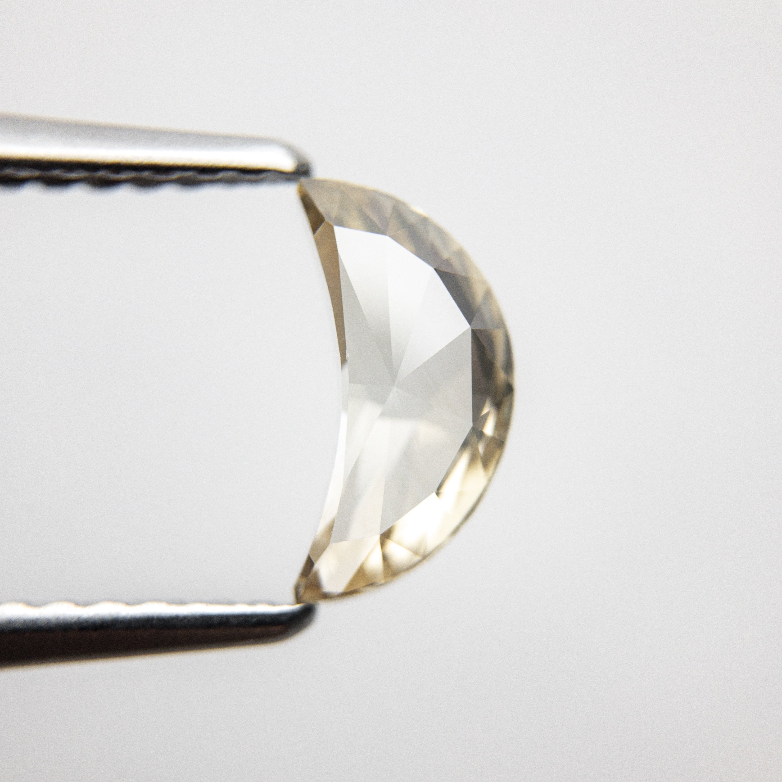 0.77ct 8.76x4.59x2.31mm Crescent Moon Rosecut 18369-28 HOLD D1765