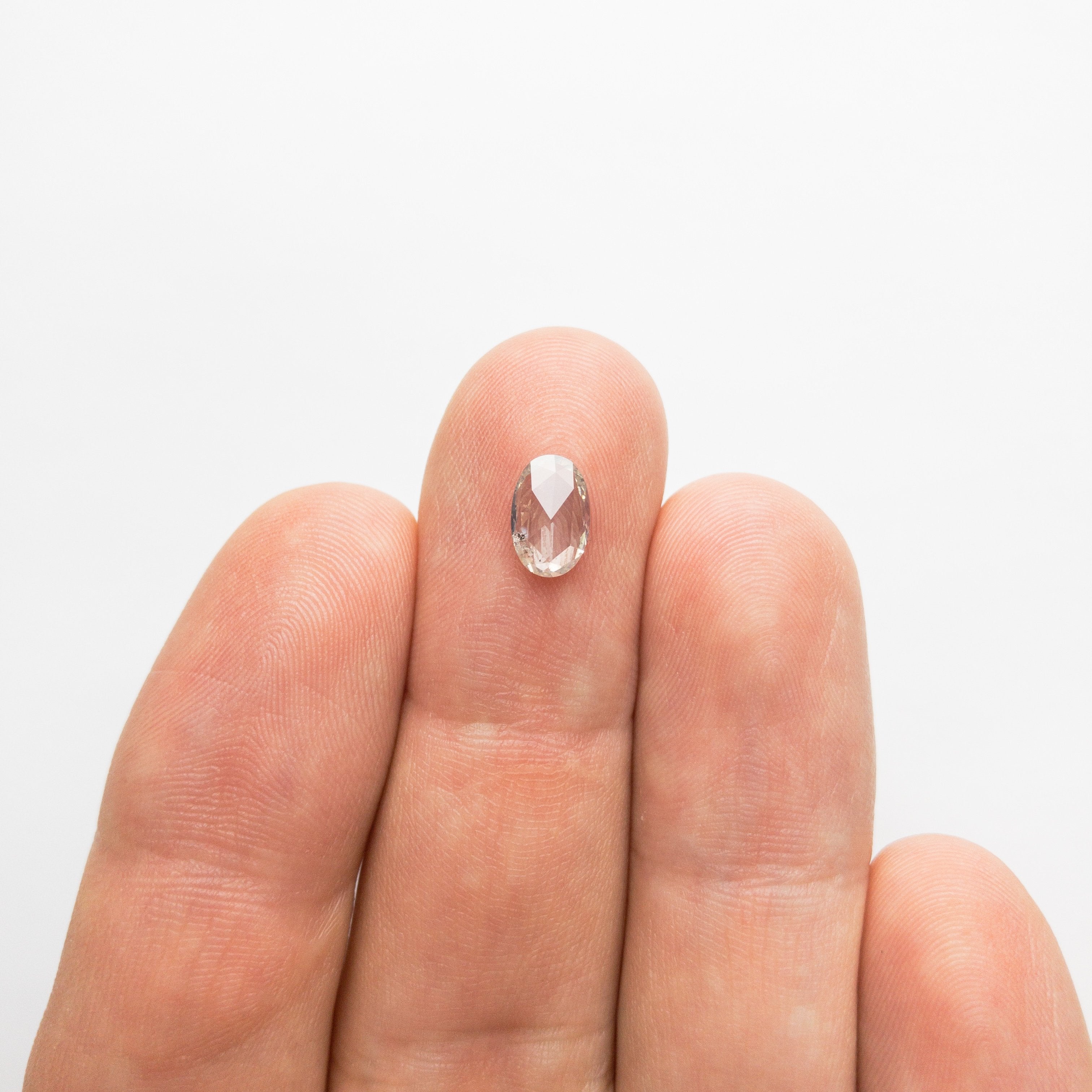 0.76ct 8.12x5.26x1.97mm Oval Rosecut 18369-30 HOLD D1676