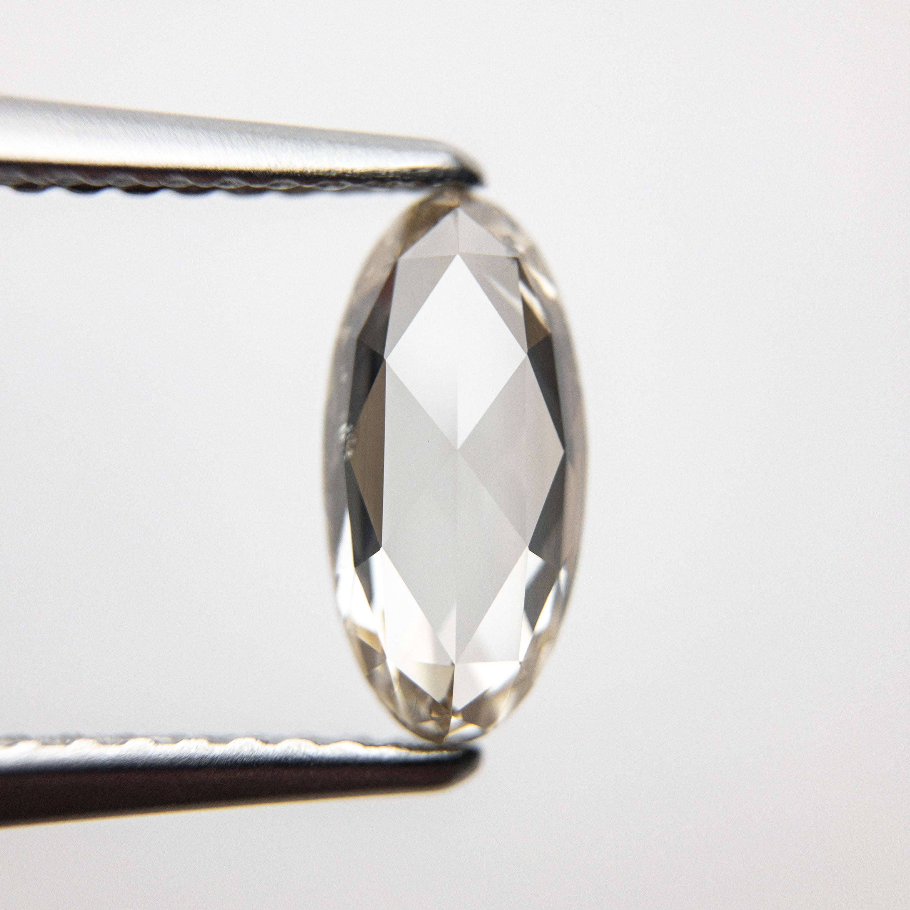 1.23ct 9.65x 4.71x2.86mm Oval Rosecut 18369-31 HOLD D1928 2.10.21
