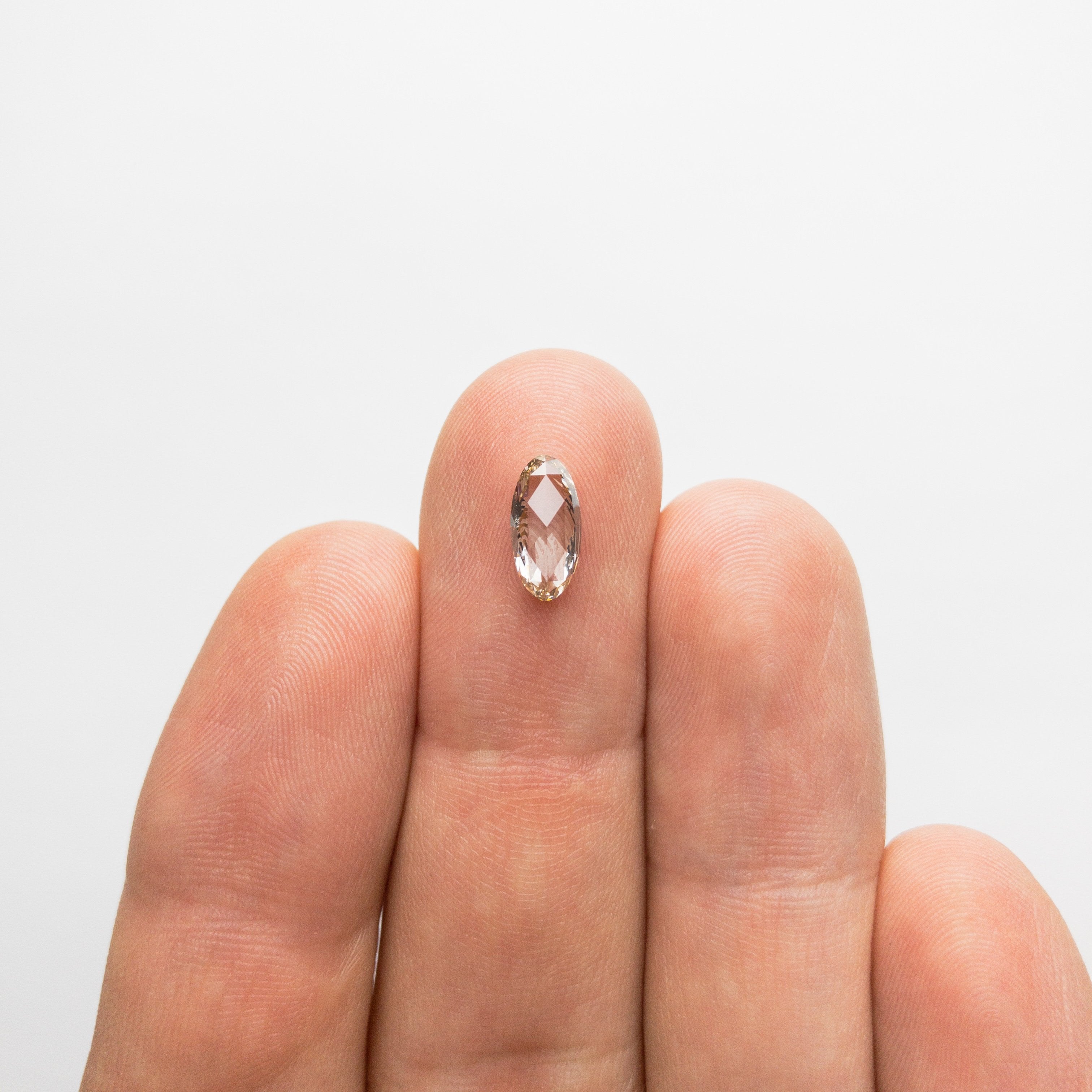1.23ct 9.65x 4.71x2.86mm Oval Rosecut 18369-31 HOLD D1928 2.10.21