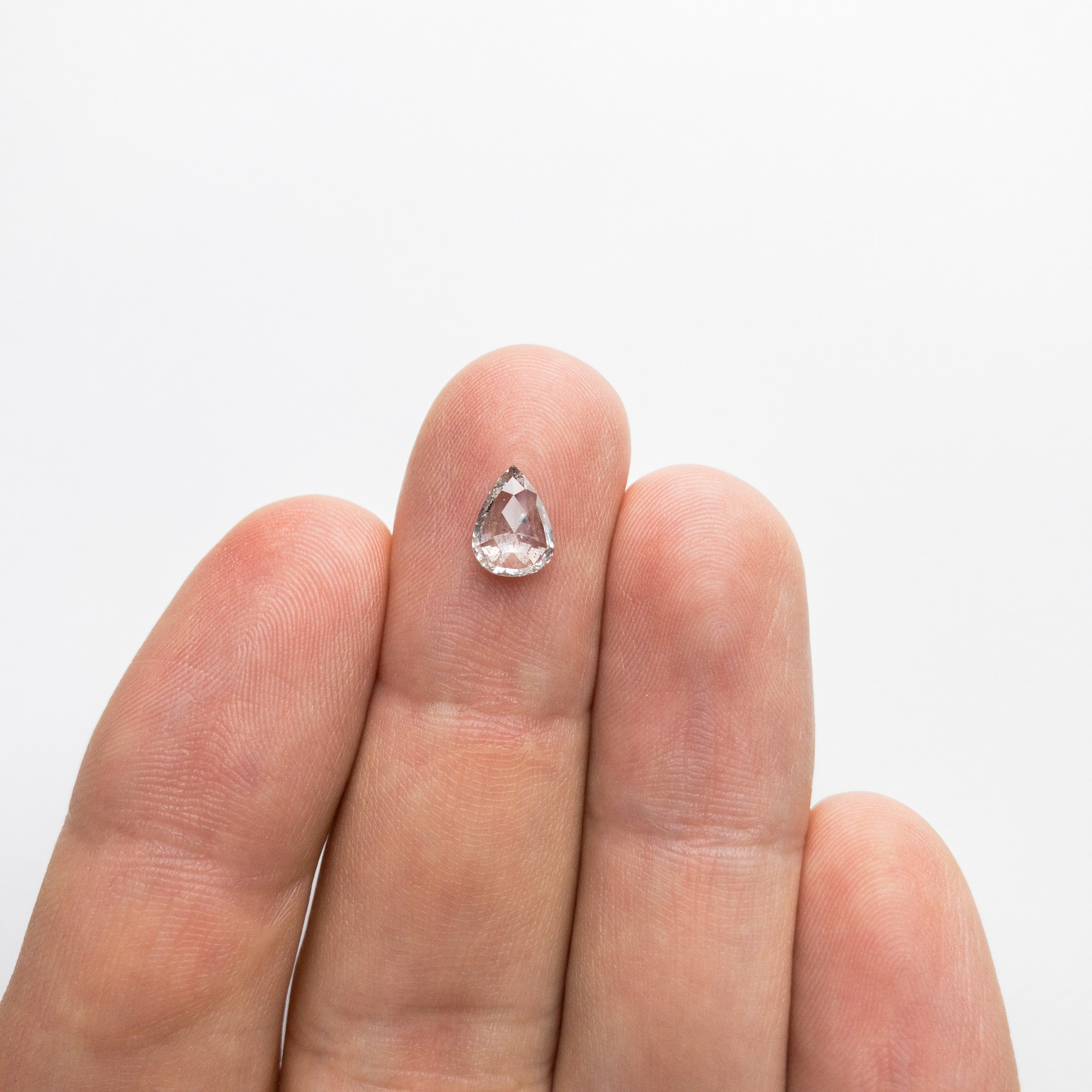 1.04ct 8.09x5.91x2.53mm Pear Rosecut 18382-01