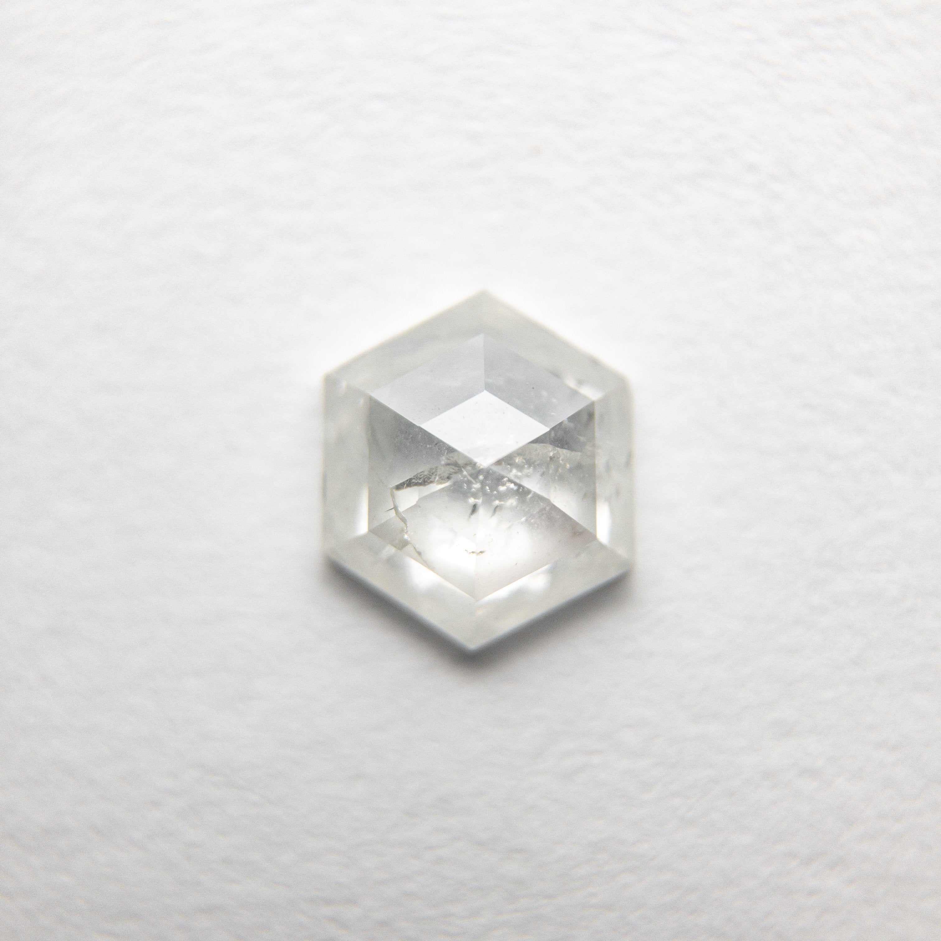 0.64ct 6.23x5.36x2.44mm Hexagon Rosecut 18386-03