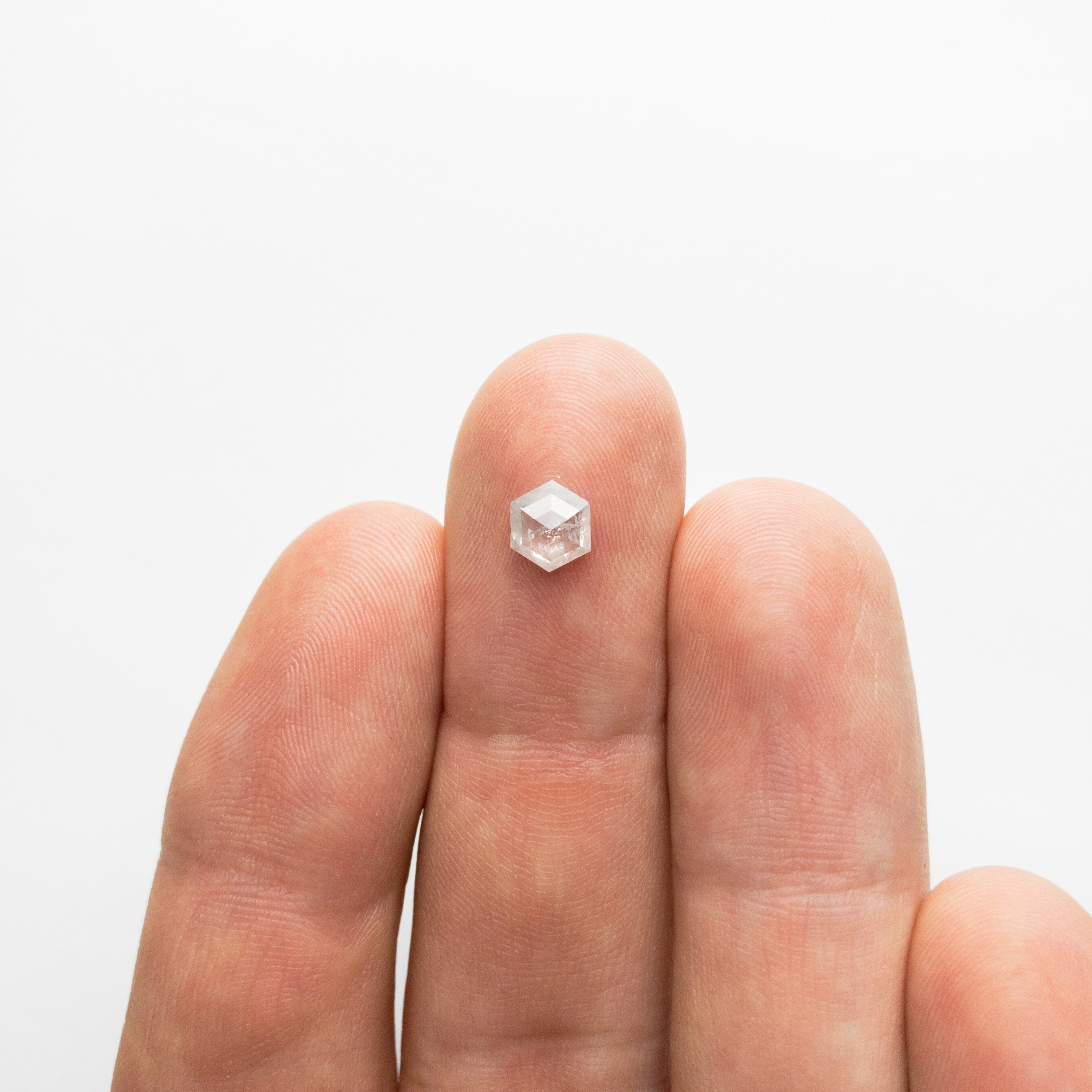 0.64ct 6.23x5.36x2.44mm Hexagon Rosecut 18386-03