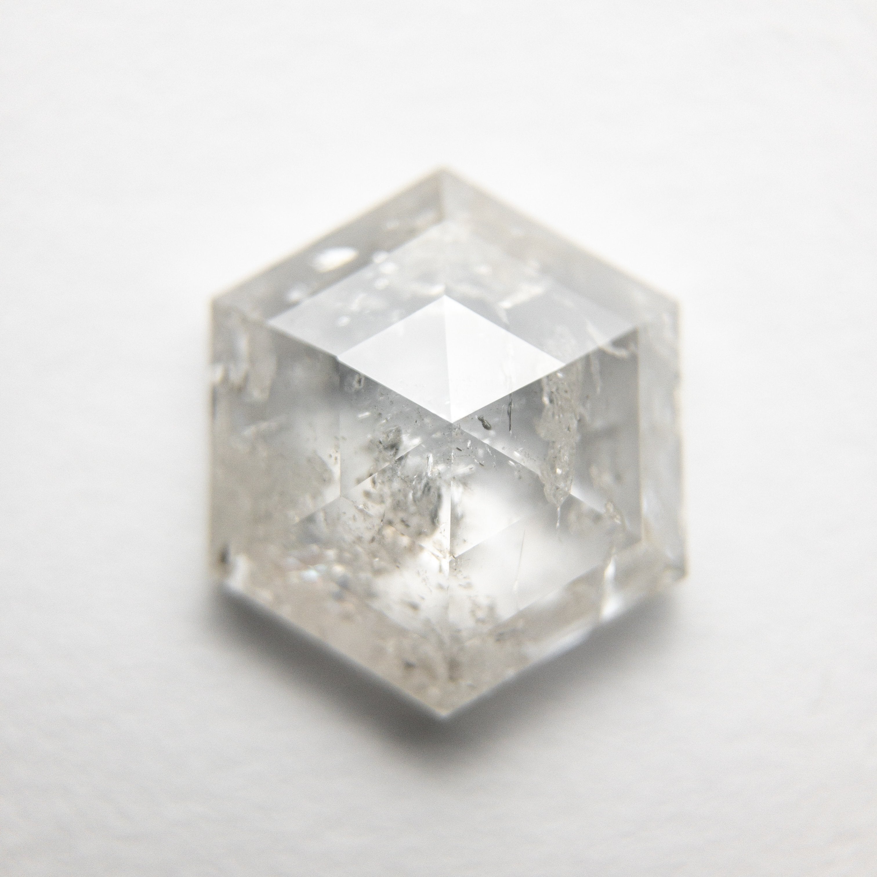 2.90ct 10.40x9.18x3.67mm Hexagon Rosecut 18386-12 HOLD D1494