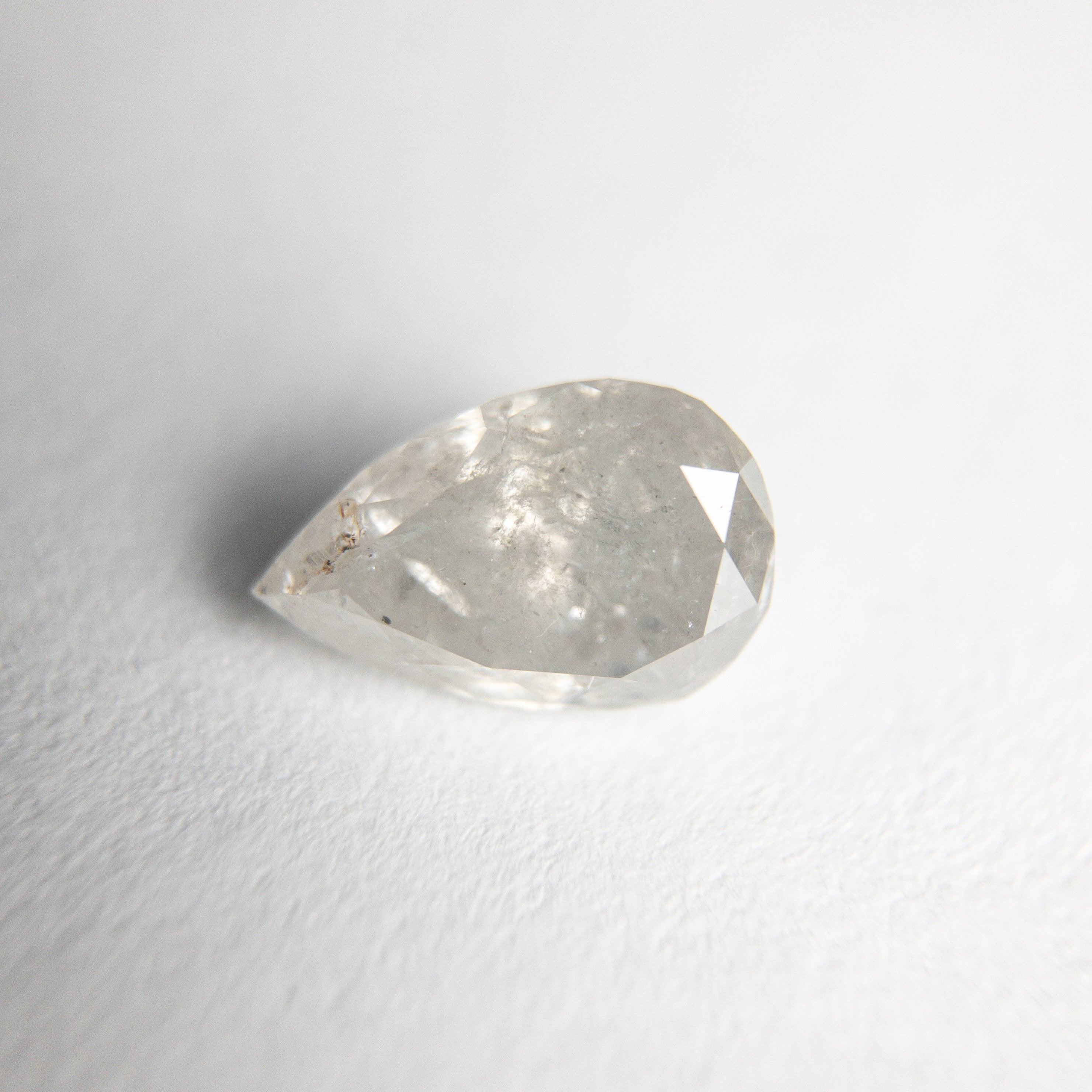 0.88ct 7.67x4.95x3.48mm Pear Brilliant 18386-13 hold sync D1883