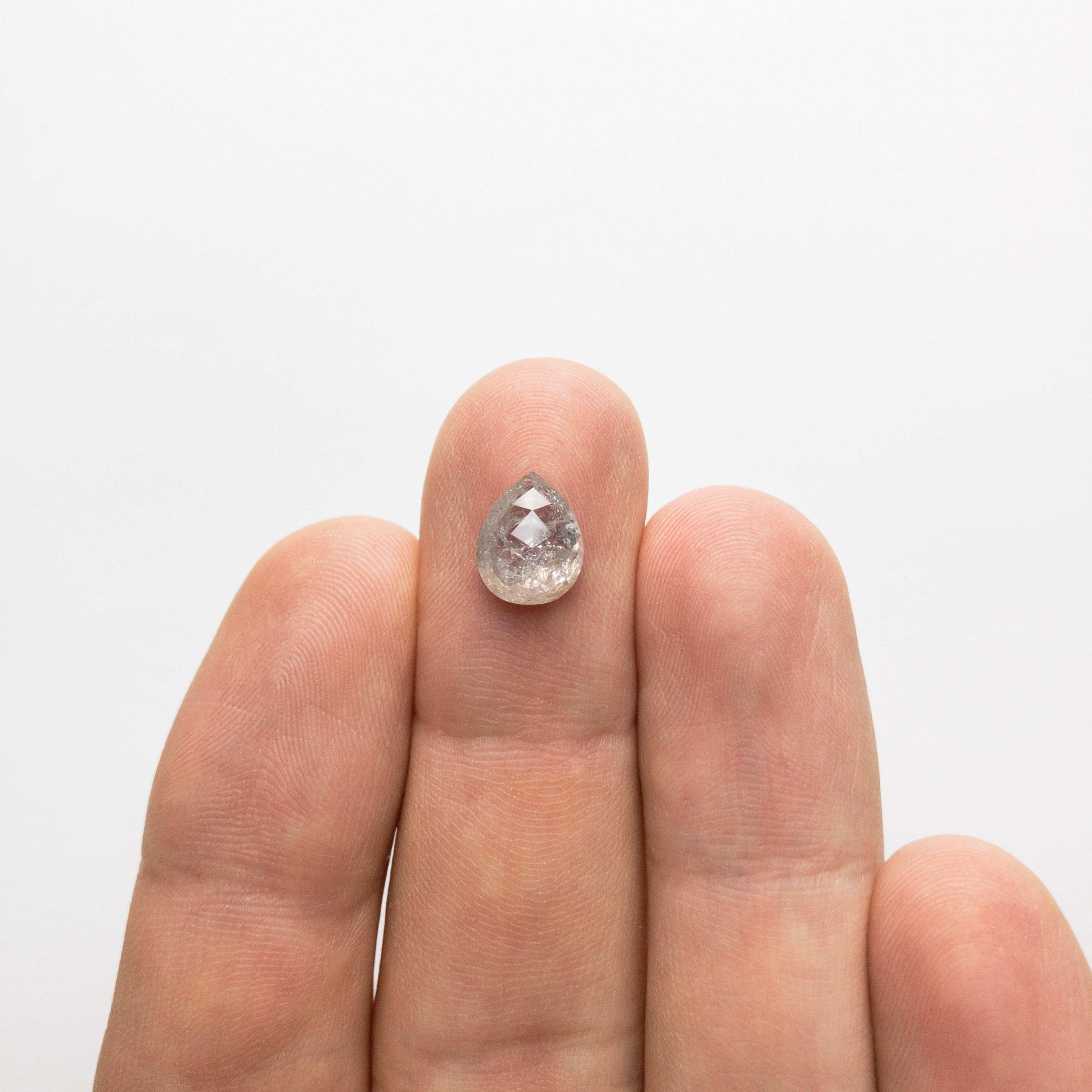1.81ct 9.39x7.51x3.43mm Pear Rosecut 18386-15 HOLD D1907 2.8.21