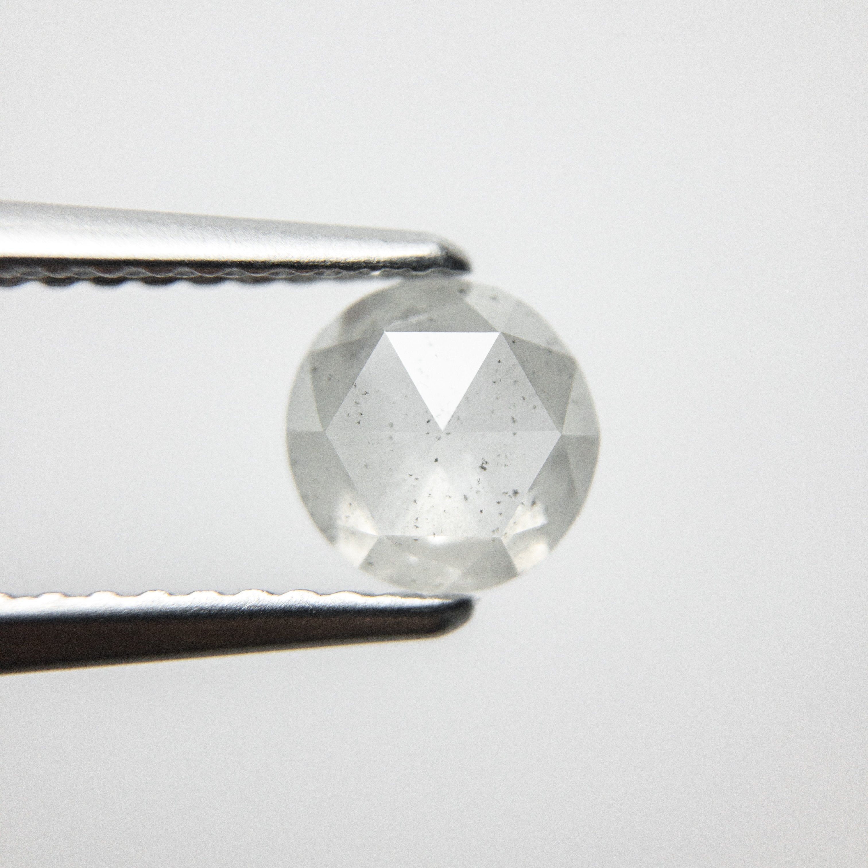0.73ct 6.17x5.95x2.20mm Round Rosecut 18386-28 hold D1538