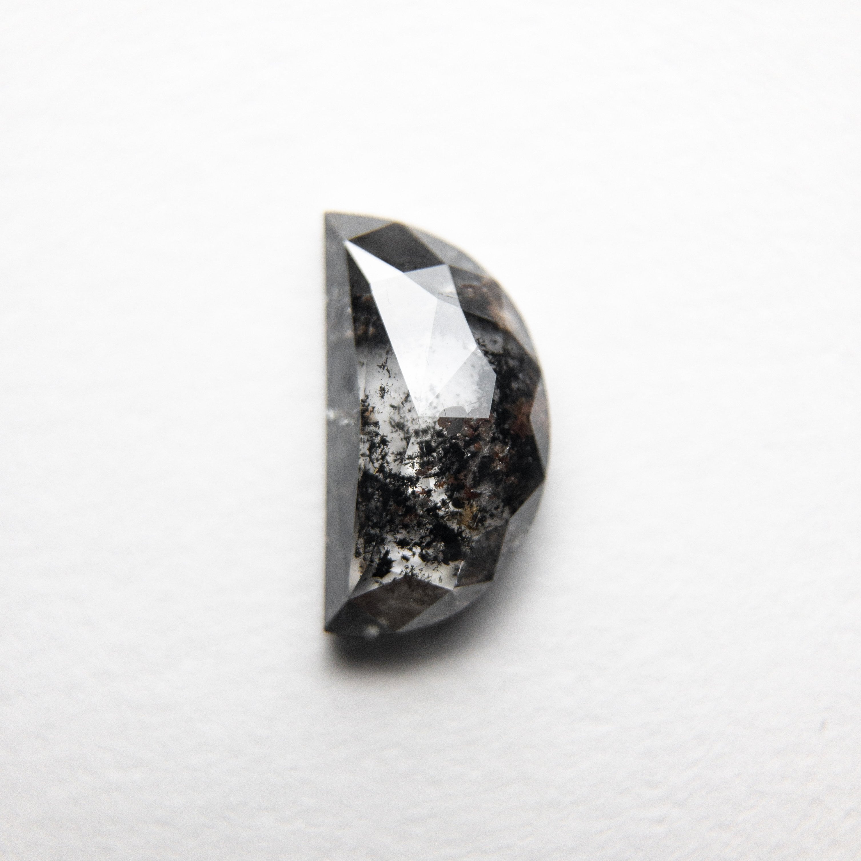 0.87ct 8.15x4.40x2.34mm Half Moon Rosecut 18400-08